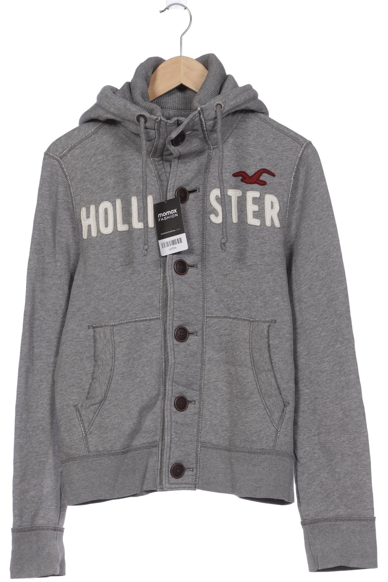 

Hollister Herren Kapuzenpullover, grau, Gr. 46