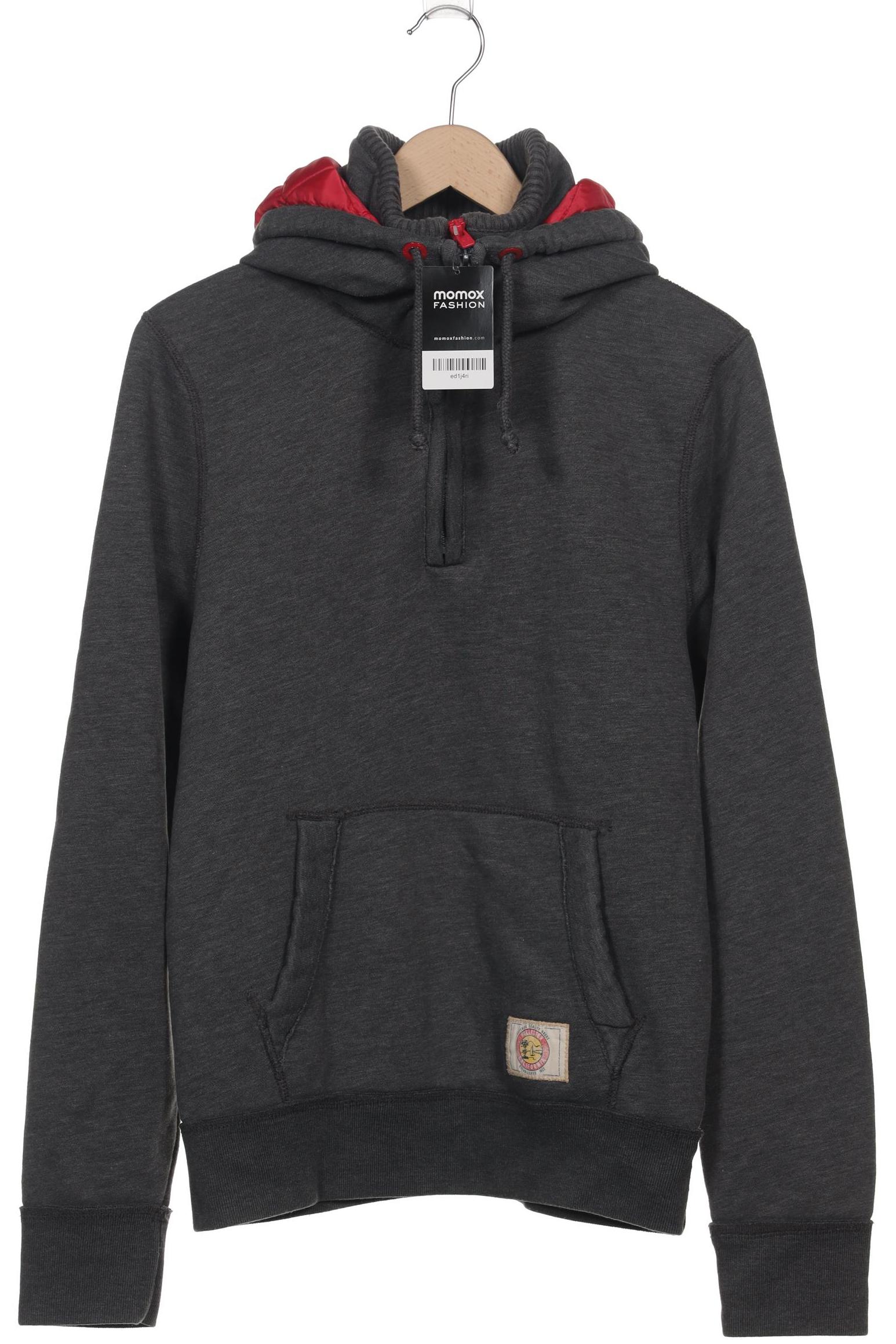 

Hollister Herren Kapuzenpullover, grau, Gr. 52