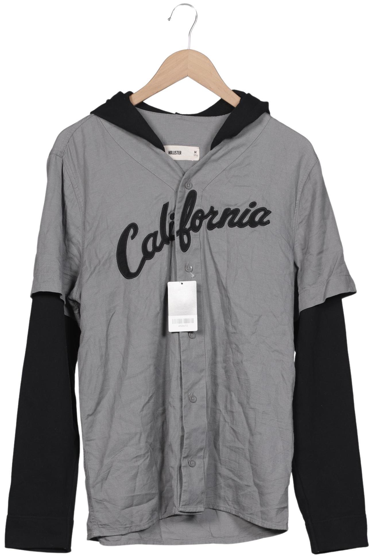 

Hollister Herren Kapuzenpullover, grau, Gr. 48