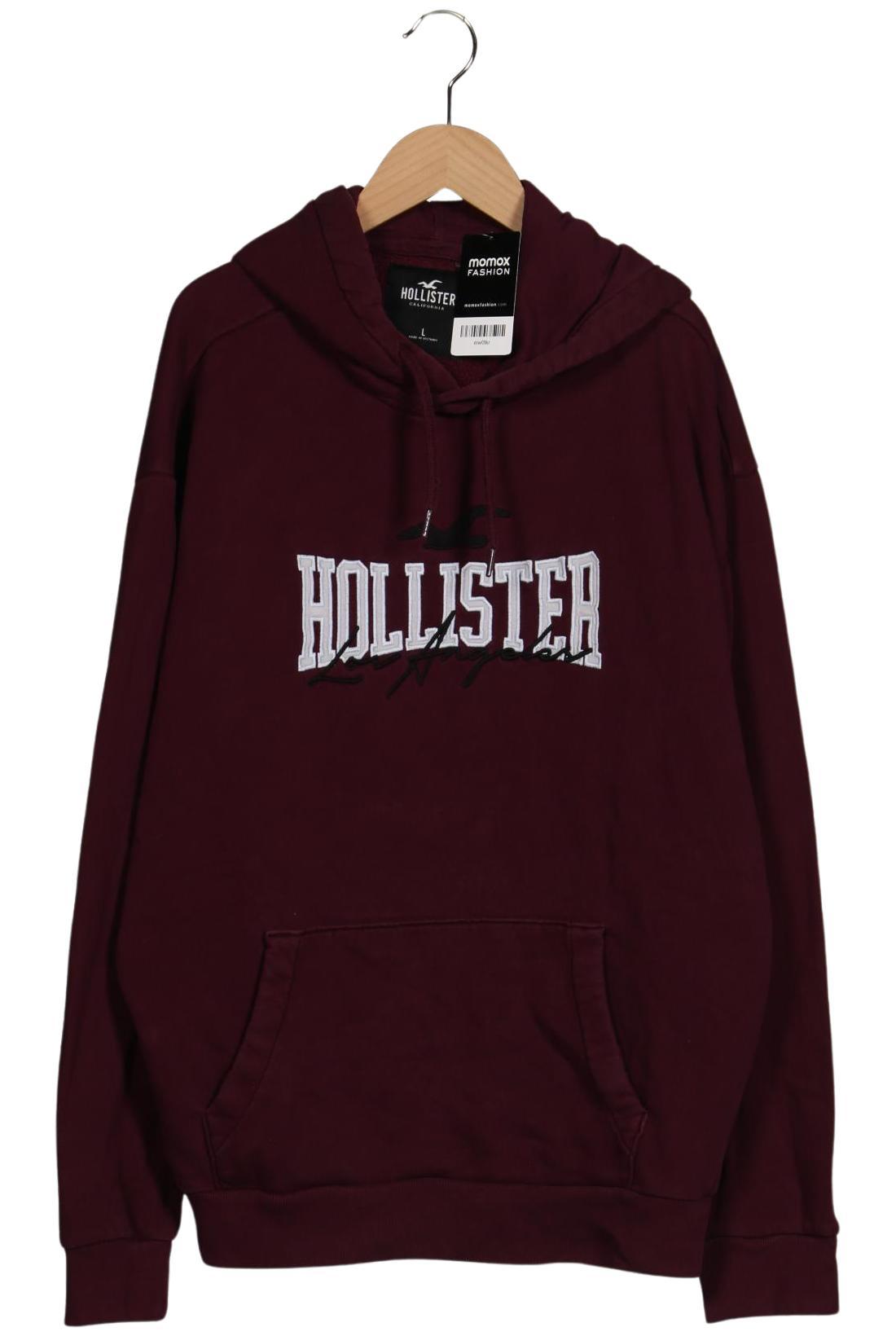 

Hollister Herren Kapuzenpullover, bordeaux, Gr. 52