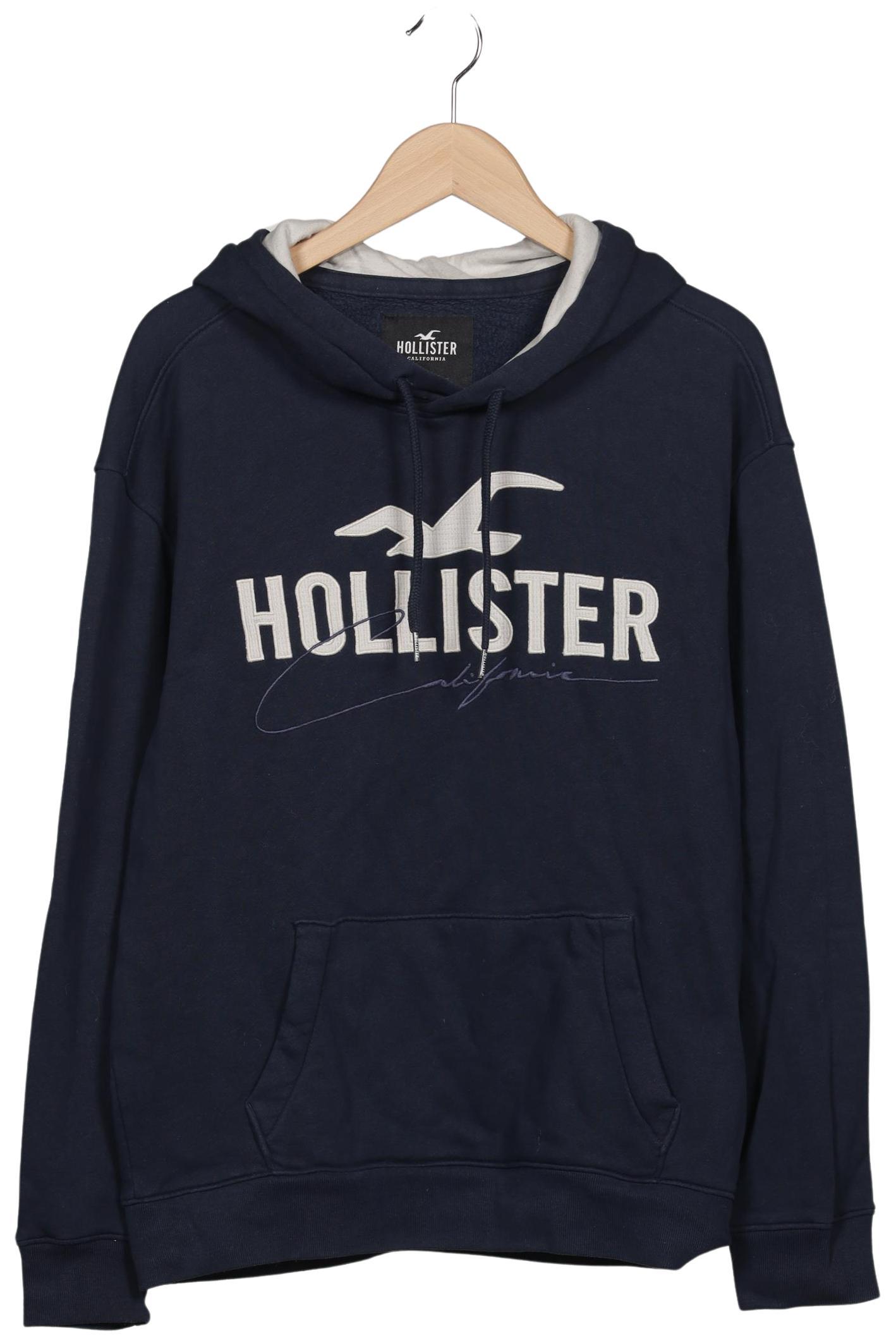 

Hollister Herren Kapuzenpullover, marineblau, Gr. 48