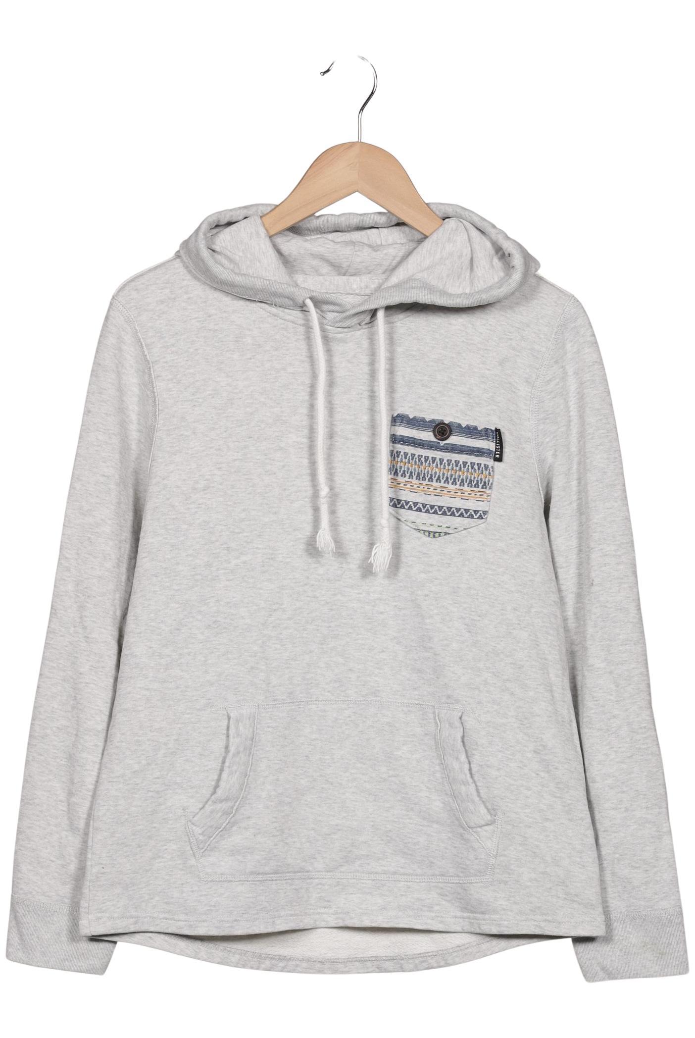 

Hollister Herren Kapuzenpullover, grau, Gr. 46