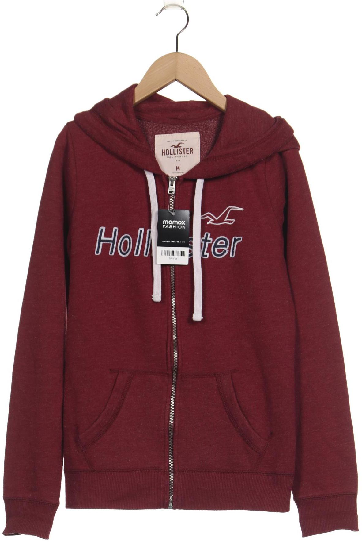 

Hollister Herren Kapuzenpullover, bordeaux, Gr. 48