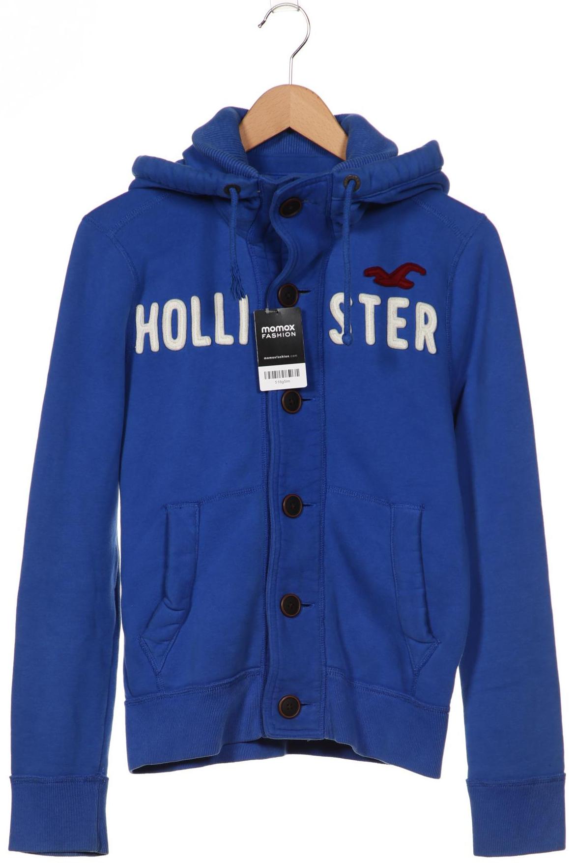 

Hollister Herren Kapuzenpullover, blau, Gr. 46