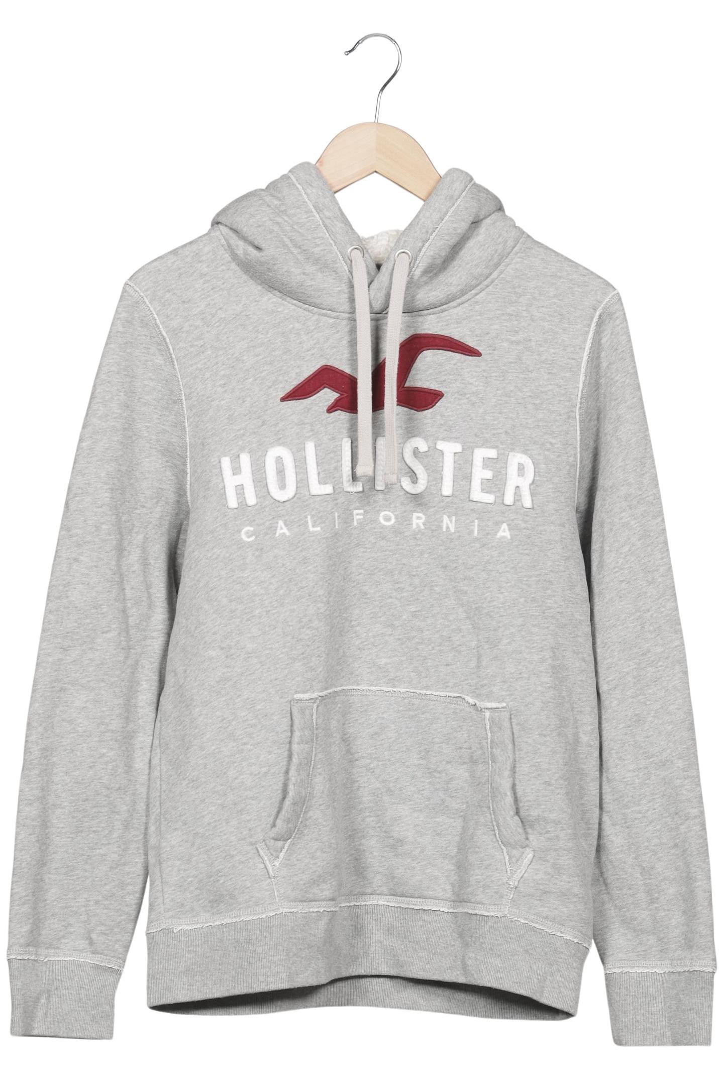 

Hollister Herren Kapuzenpullover, grau, Gr. 48