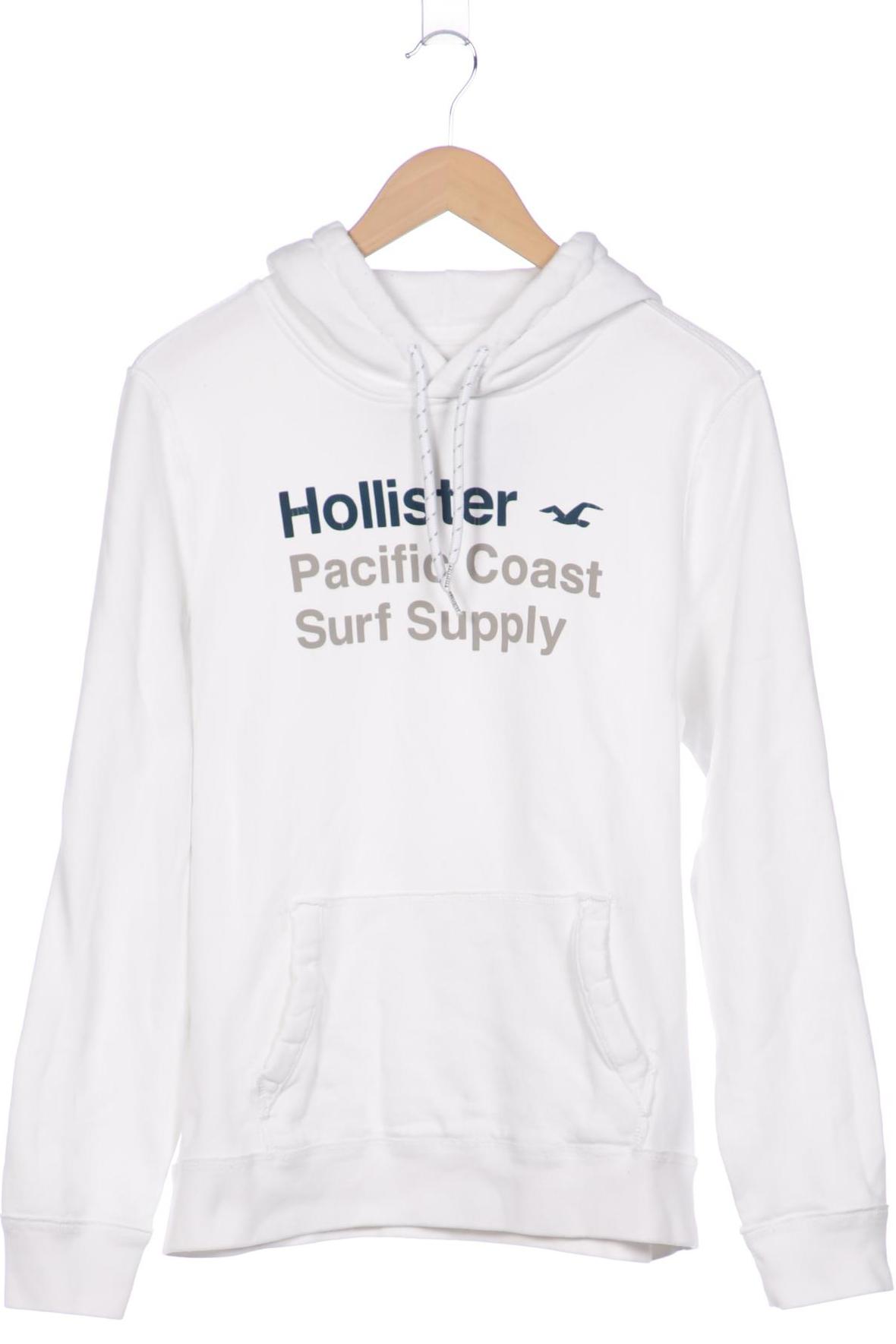 

Hollister Herren Kapuzenpullover, weiß, Gr. 52
