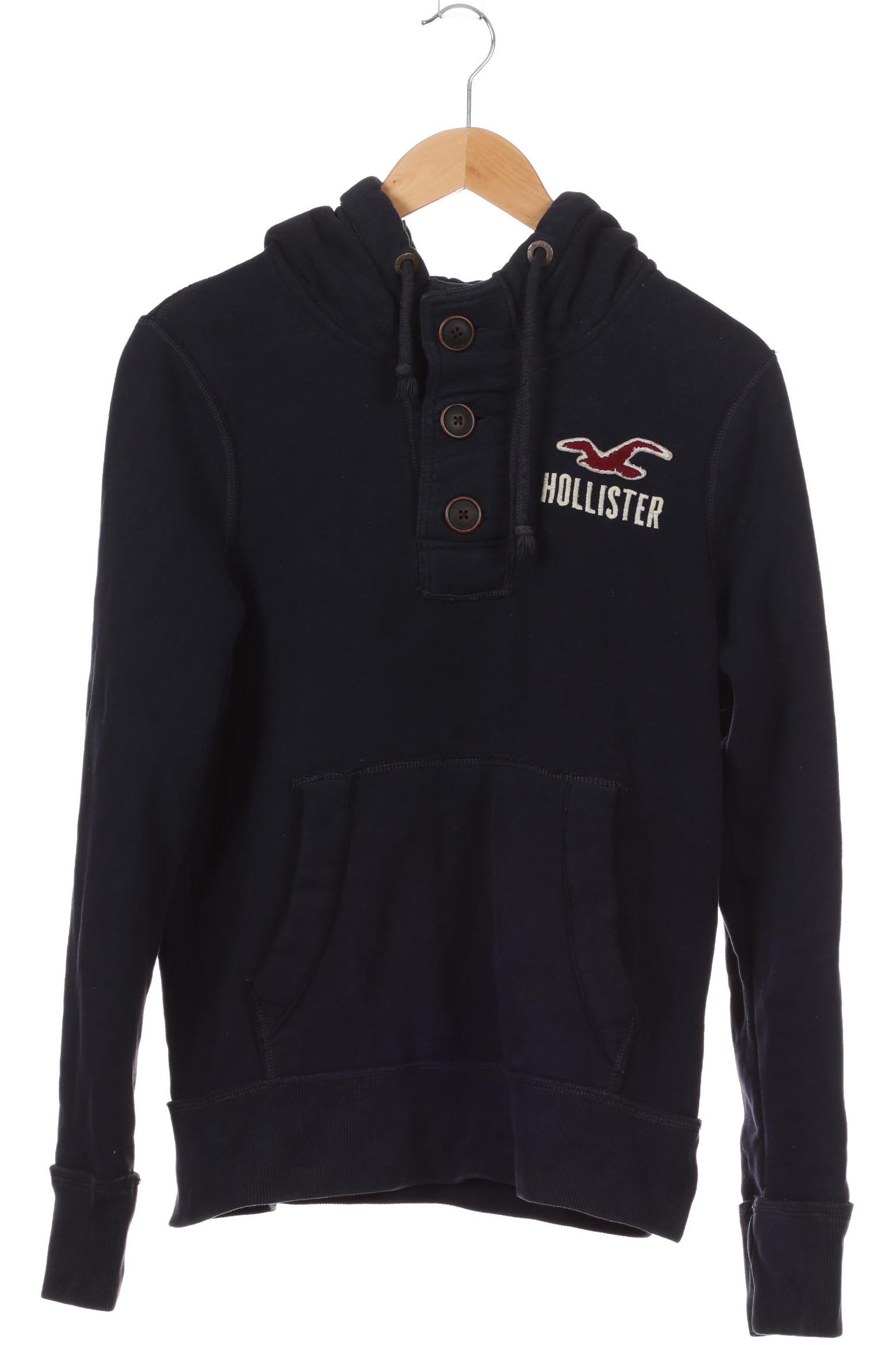 

Hollister Herren Kapuzenpullover, blau, Gr.
