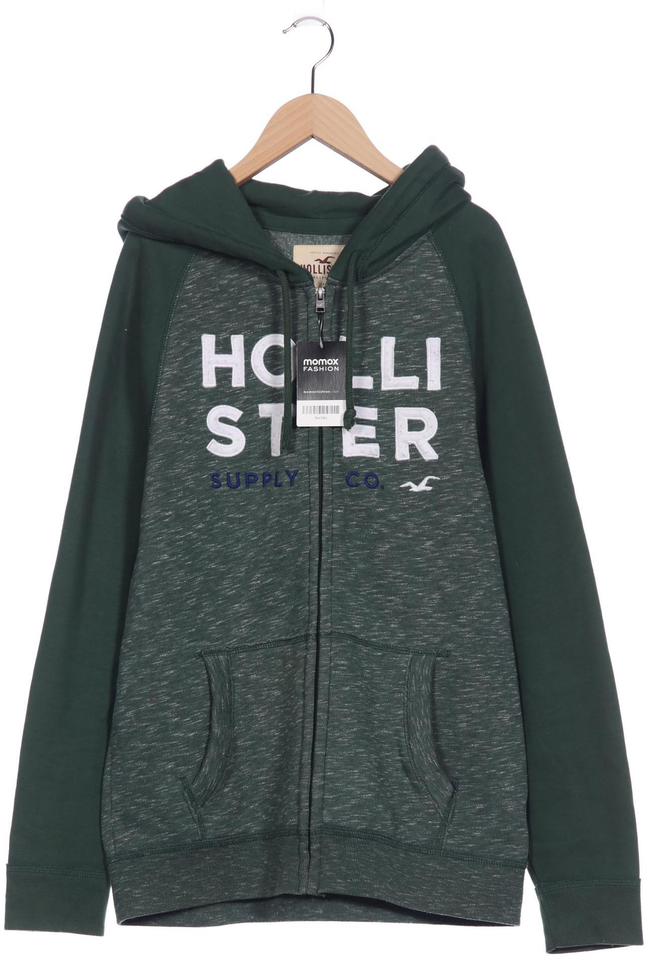 

Hollister Herren Kapuzenpullover, grün, Gr. 48