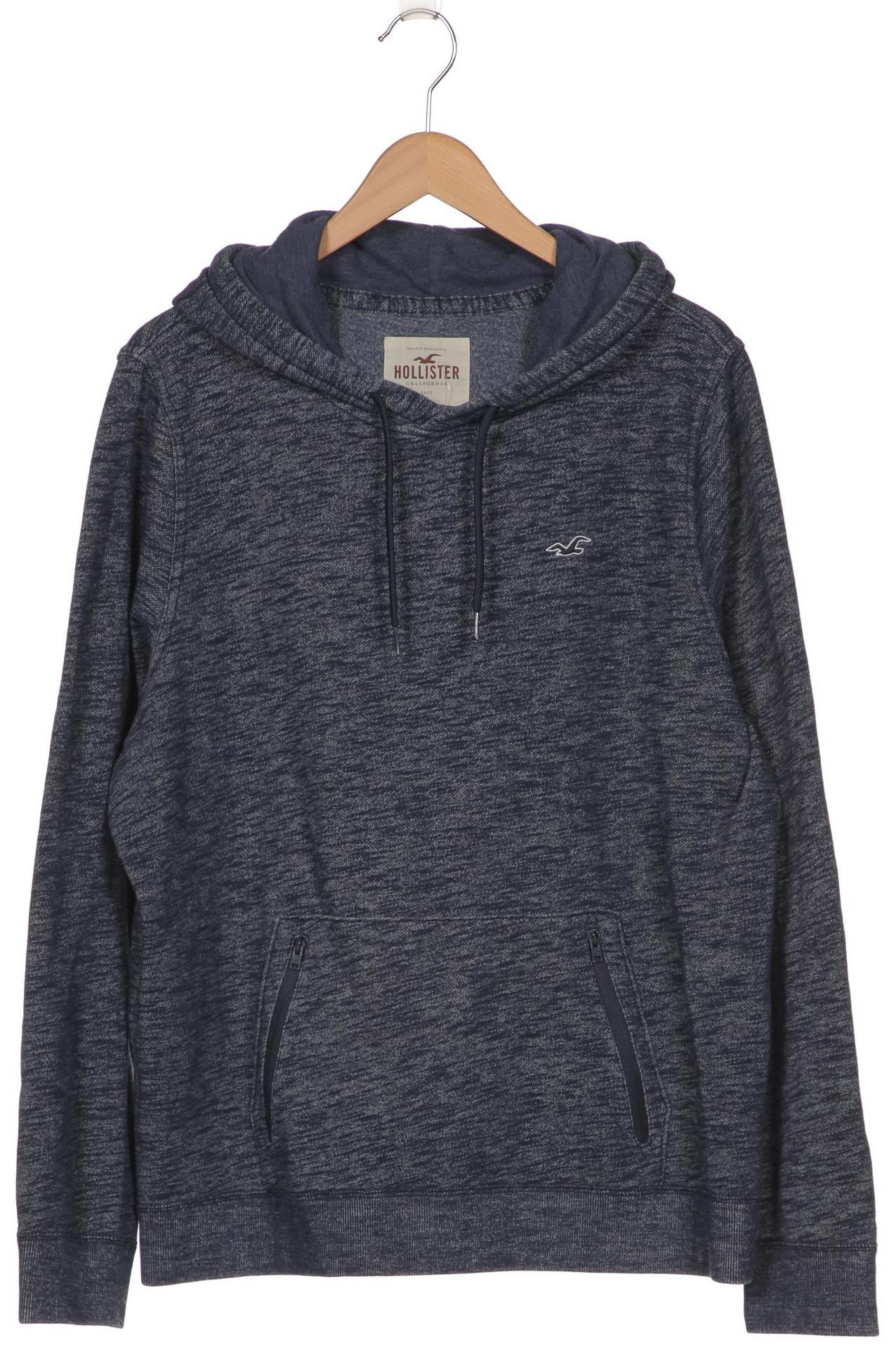 

Hollister Herren Kapuzenpullover, marineblau, Gr. 54