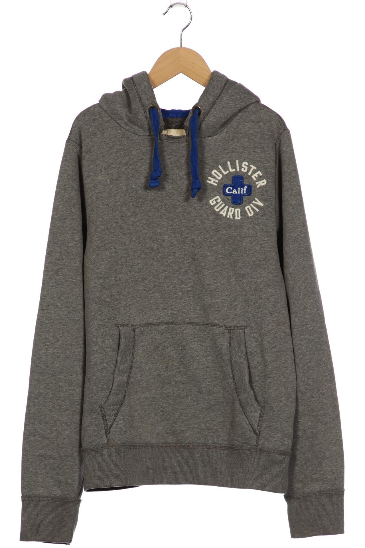 

Hollister Herren Kapuzenpullover, grau, Gr. 52