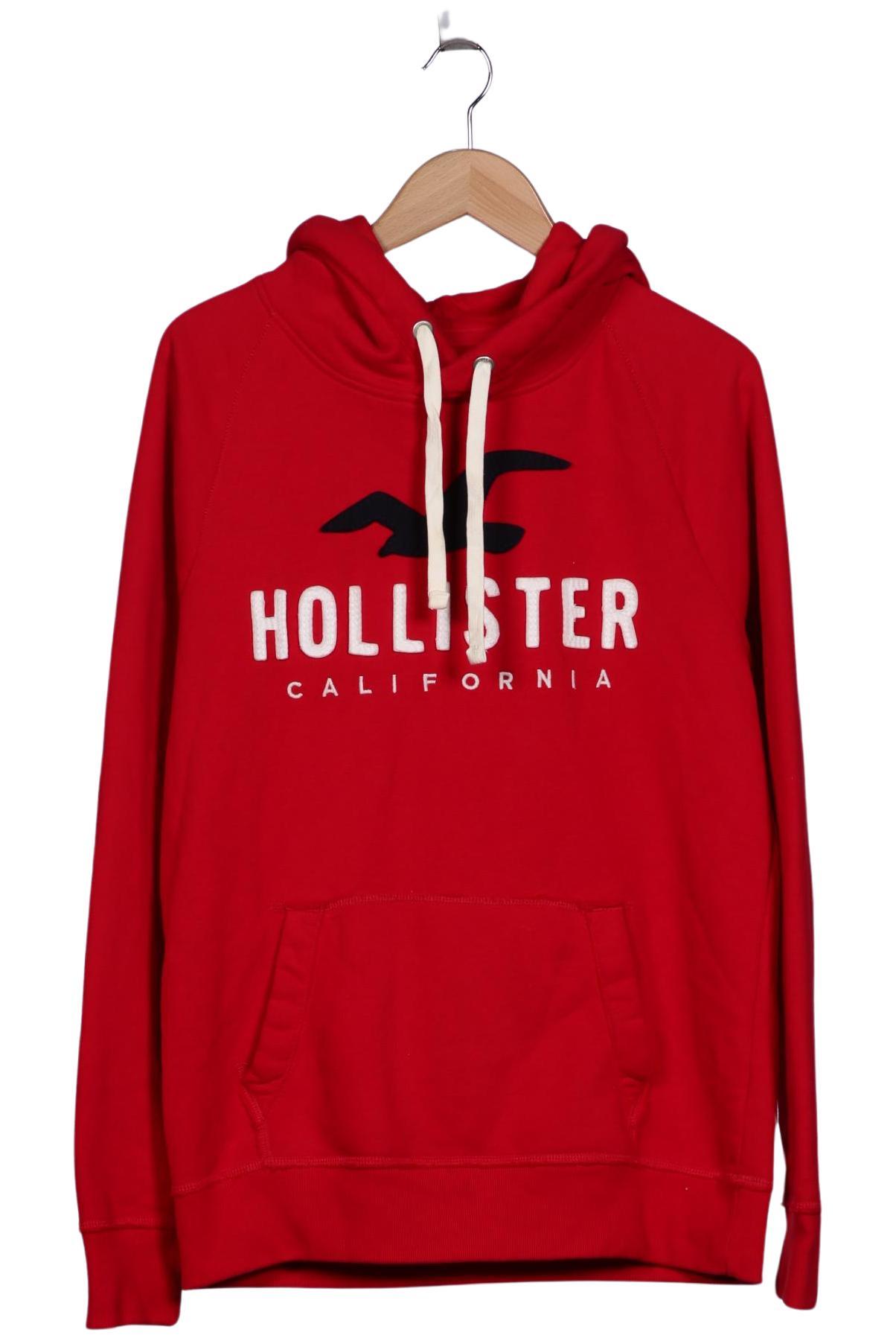 

Hollister Herren Kapuzenpullover, rot, Gr. 48
