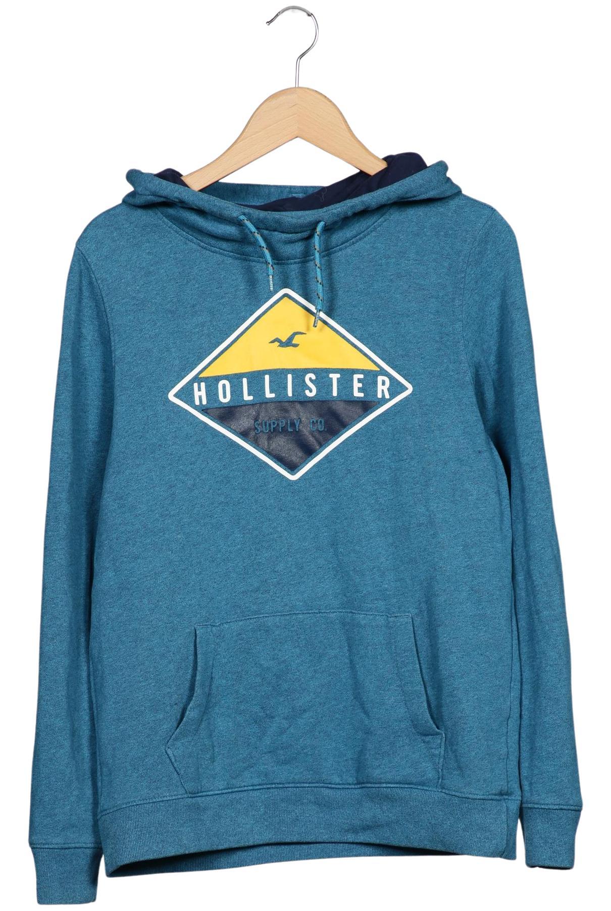 

Hollister Herren Kapuzenpullover, blau, Gr. 46