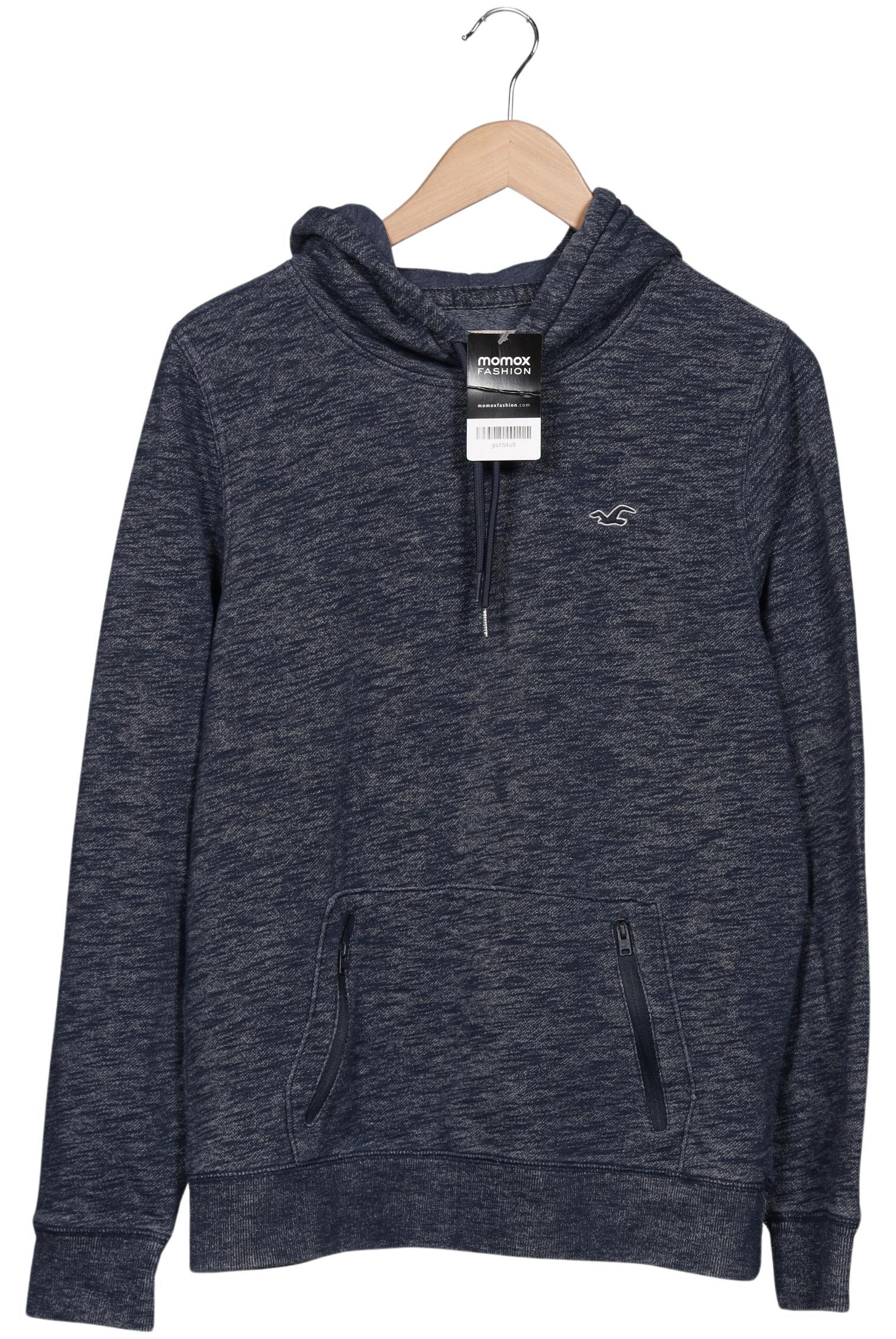 

Hollister Herren Kapuzenpullover, blau, Gr. 48