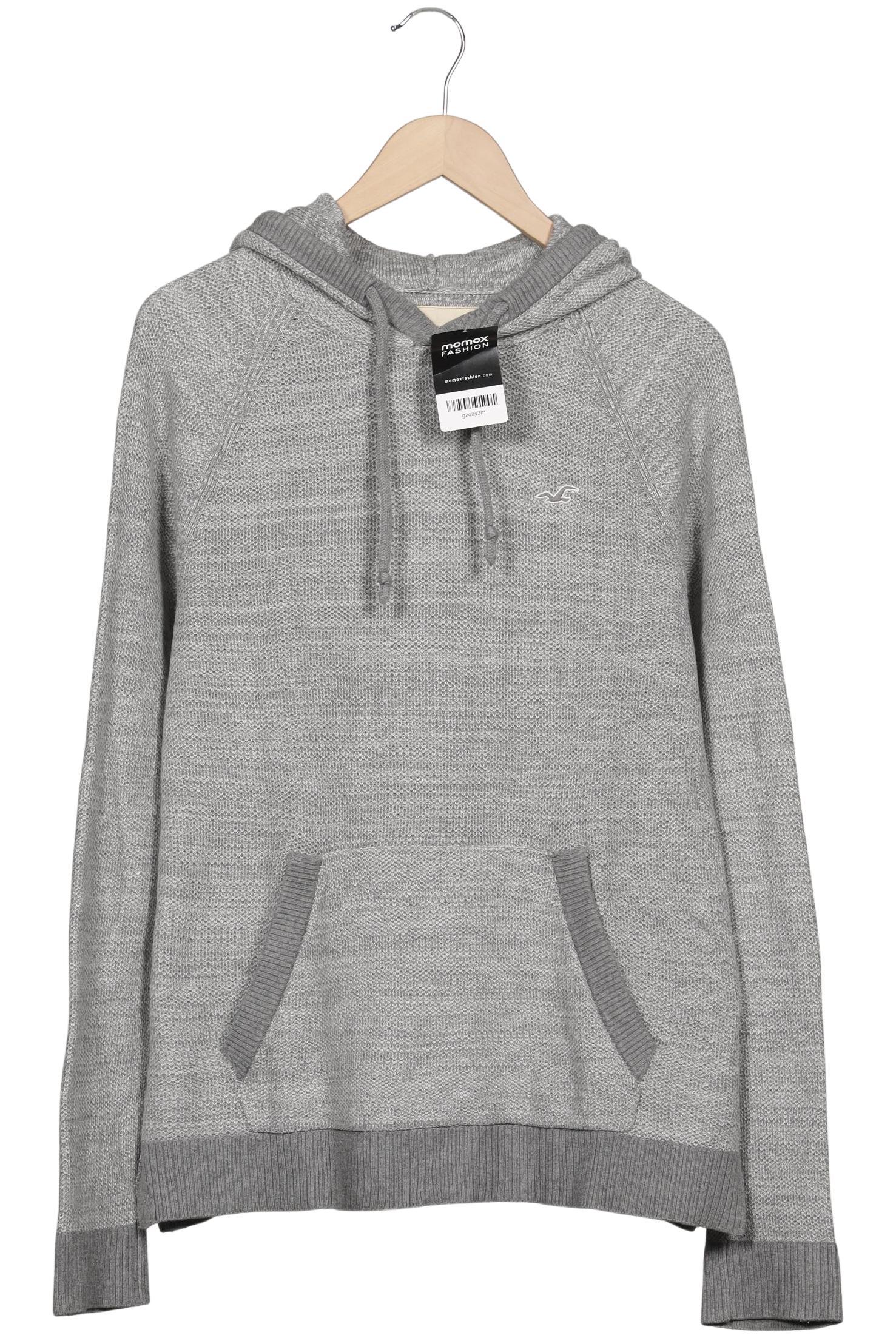 

Hollister Herren Kapuzenpullover, grau, Gr. 52