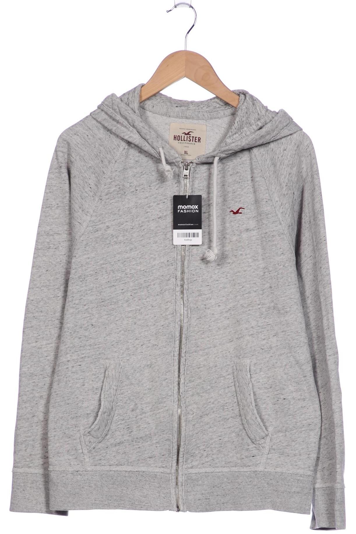 

Hollister Herren Kapuzenpullover, grau, Gr. 54