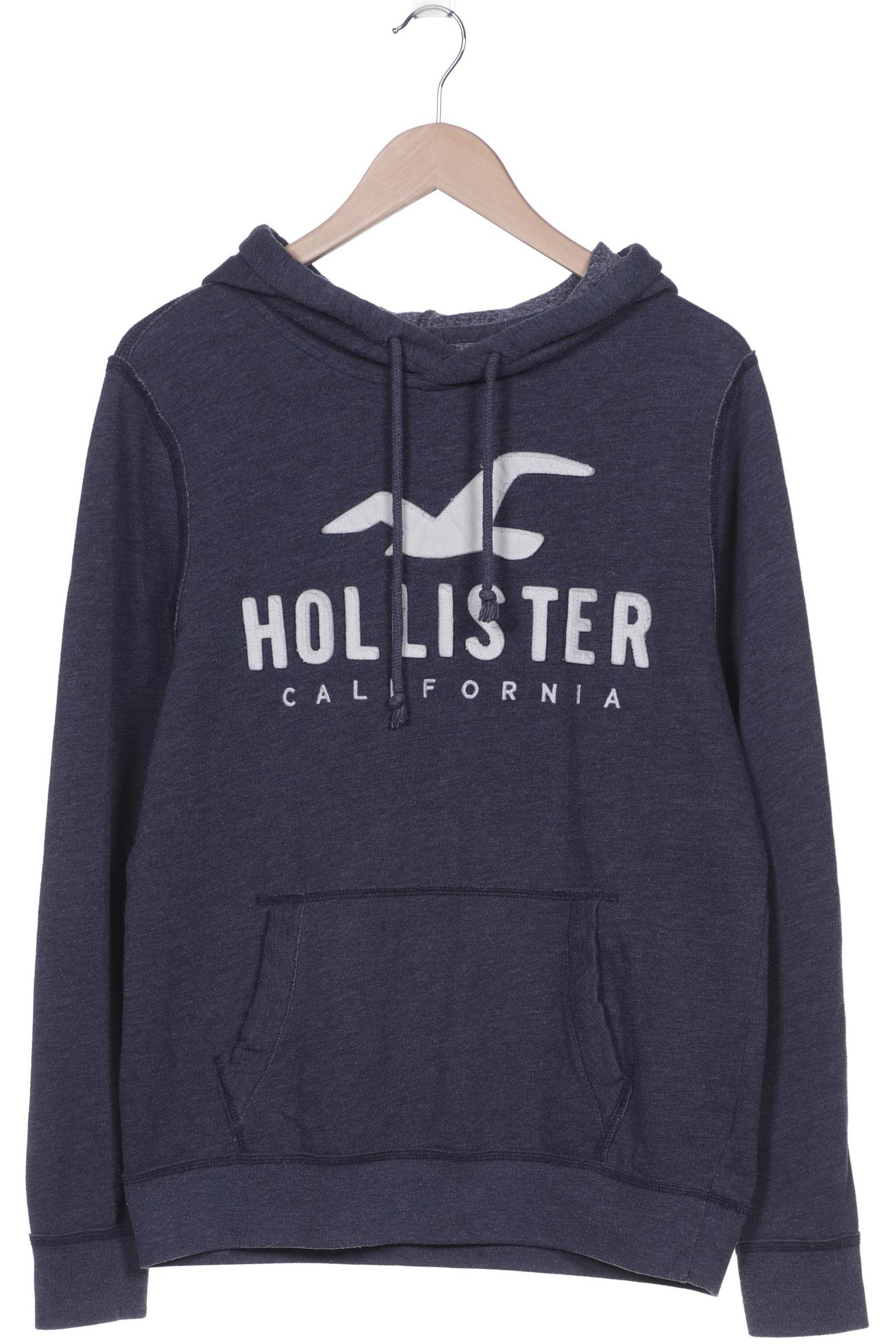 

Hollister Herren Kapuzenpullover, blau, Gr. 48