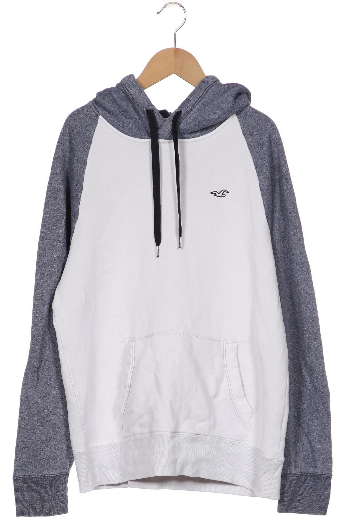 

Hollister Herren Kapuzenpullover, weiß, Gr. 48