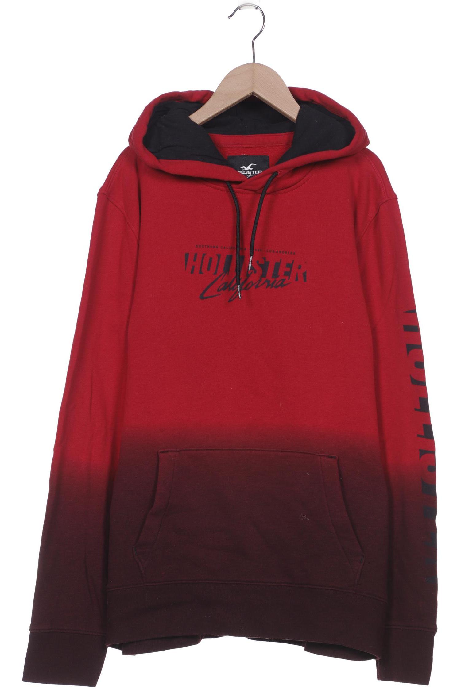 

Hollister Herren Kapuzenpullover, rot