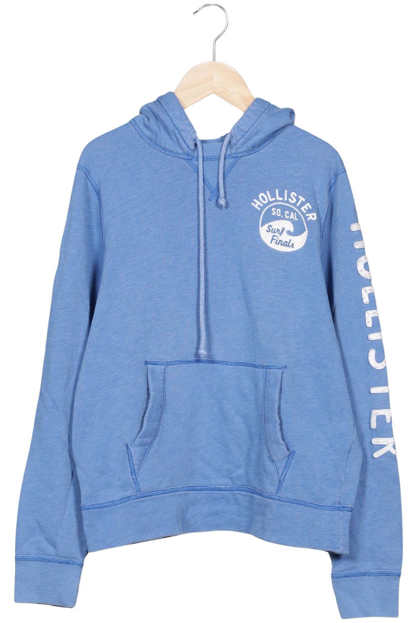 Thumbnail - Hollister Herren Kapuzenpullover, hellblau, Gr. 46