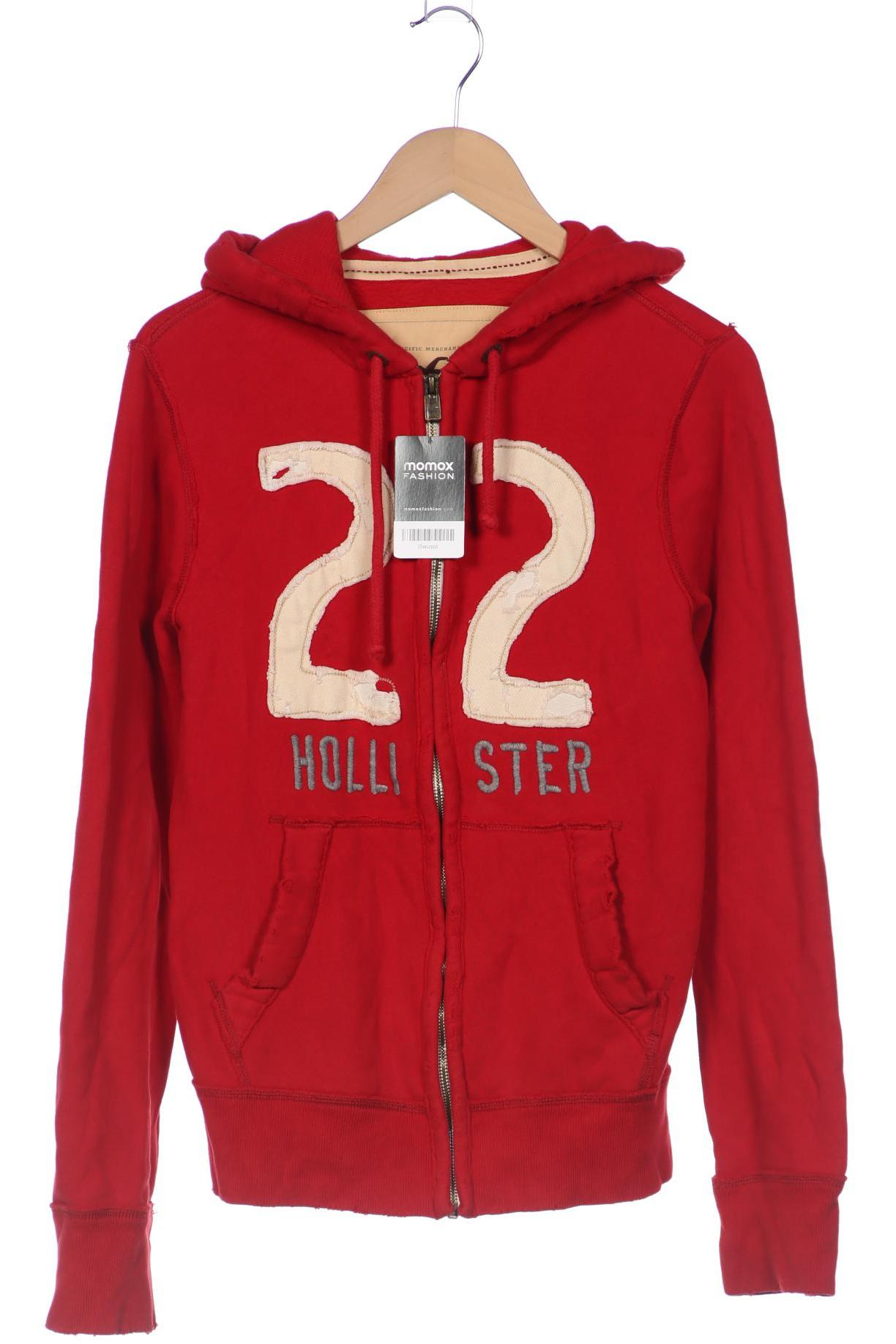 

Hollister Herren Kapuzenpullover, rot, Gr. 46