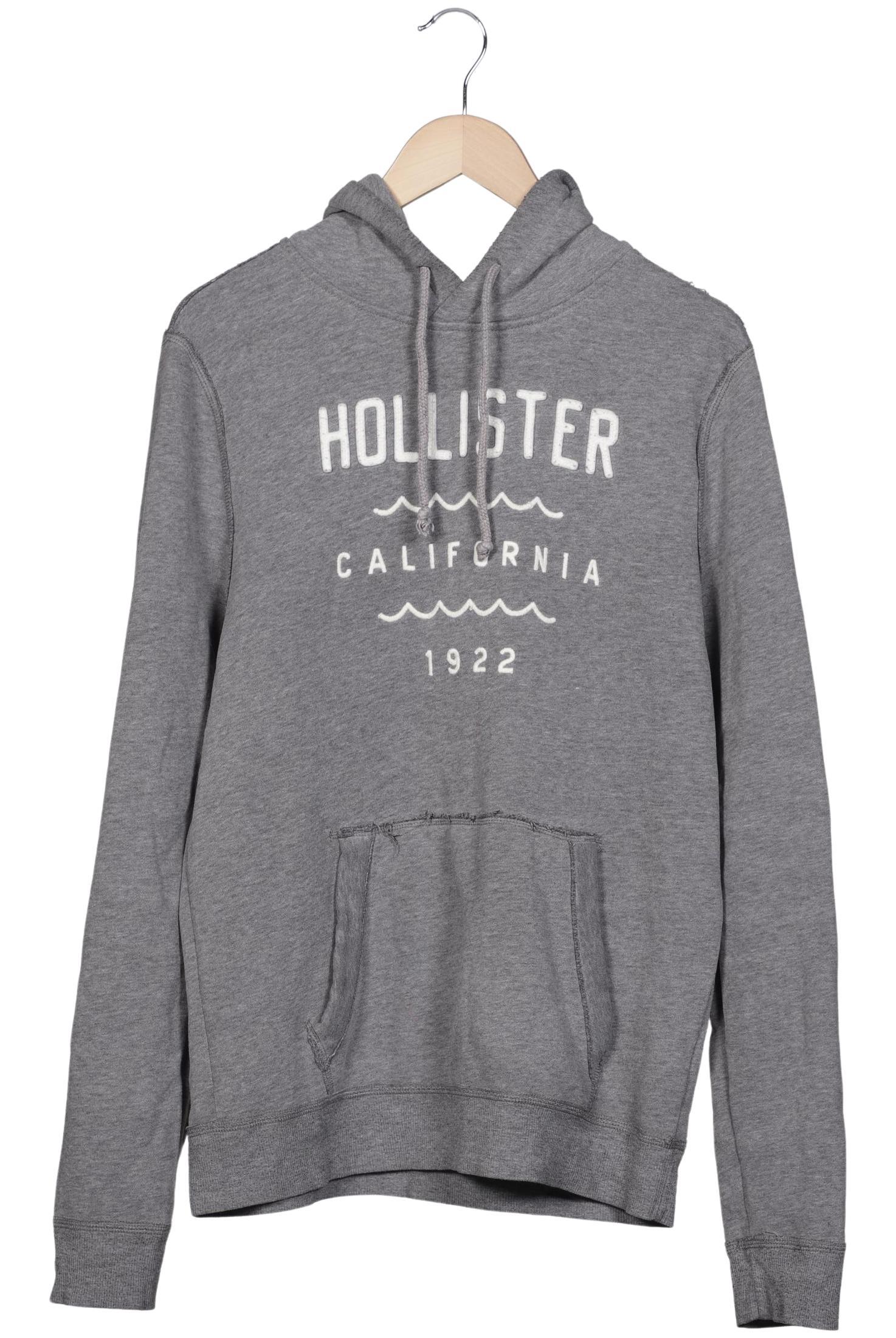 

Hollister Herren Kapuzenpullover, grau, Gr. 52