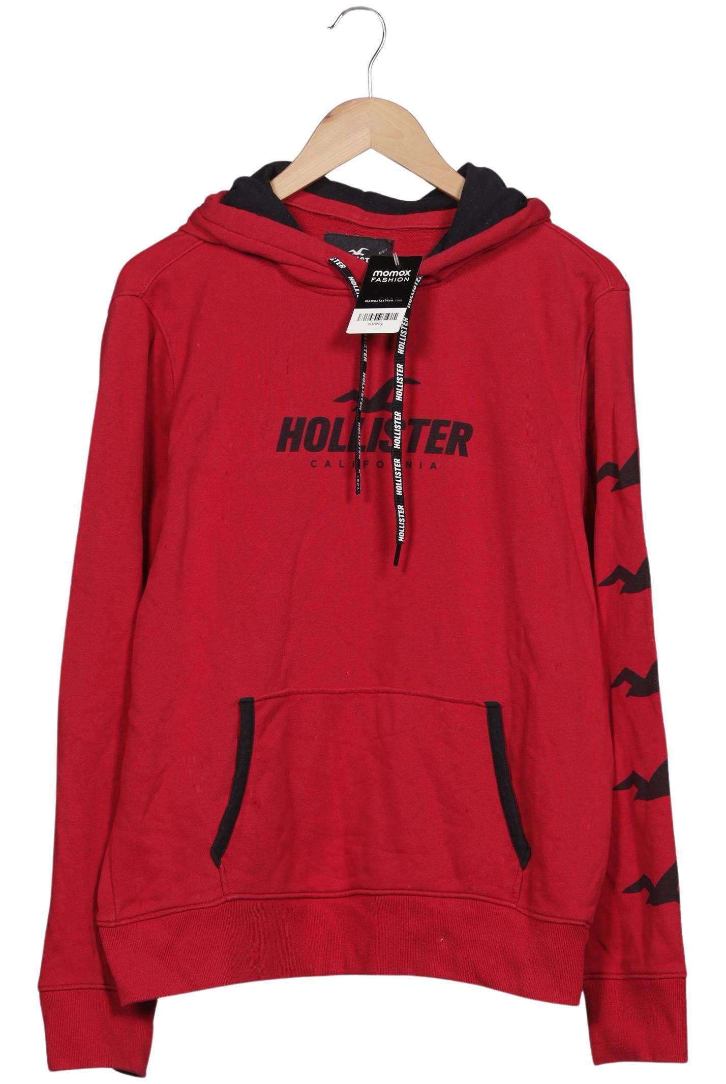 

Hollister Herren Kapuzenpullover, bordeaux, Gr. 52