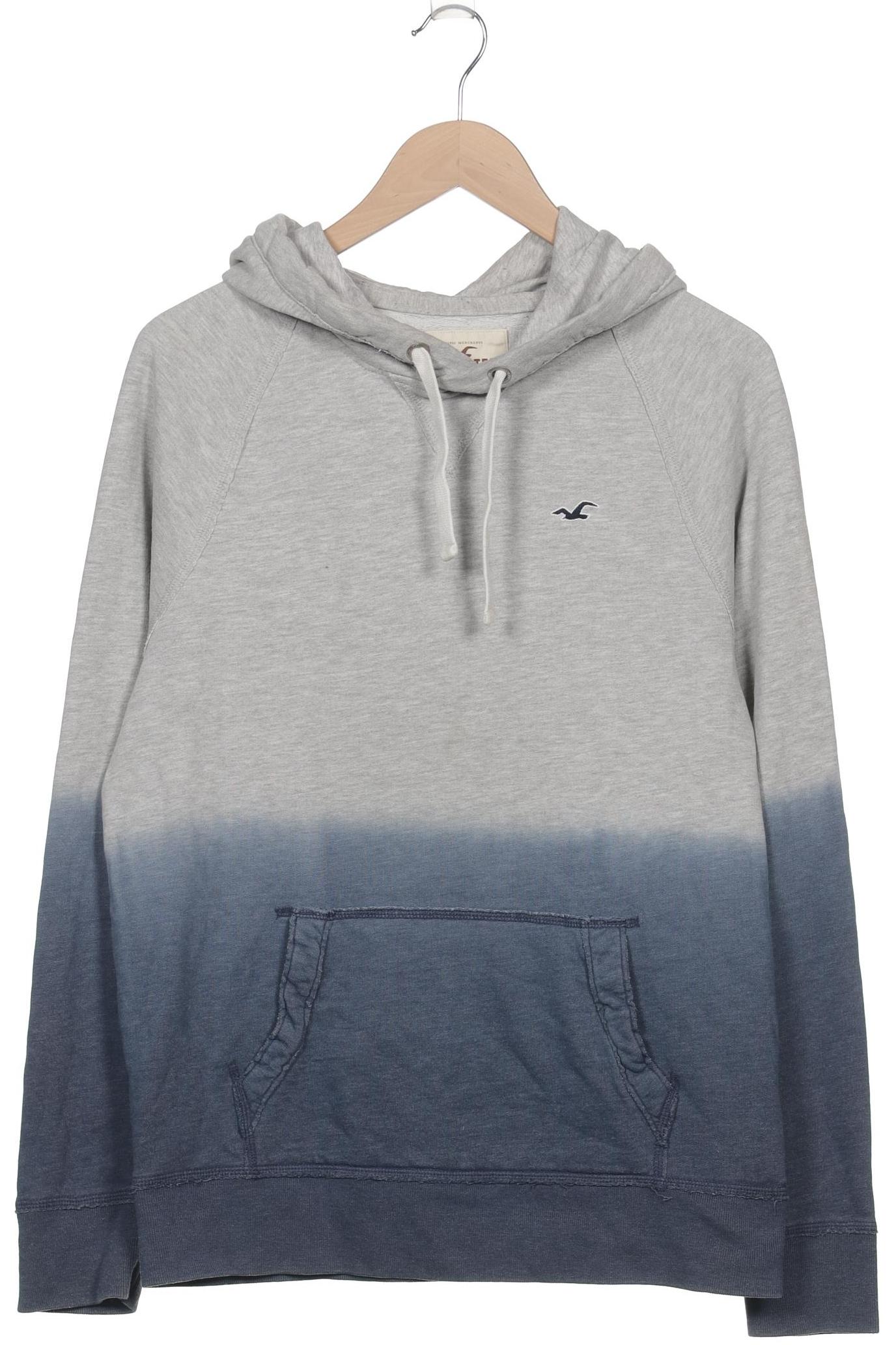 

Hollister Herren Kapuzenpullover, grau, Gr. 48