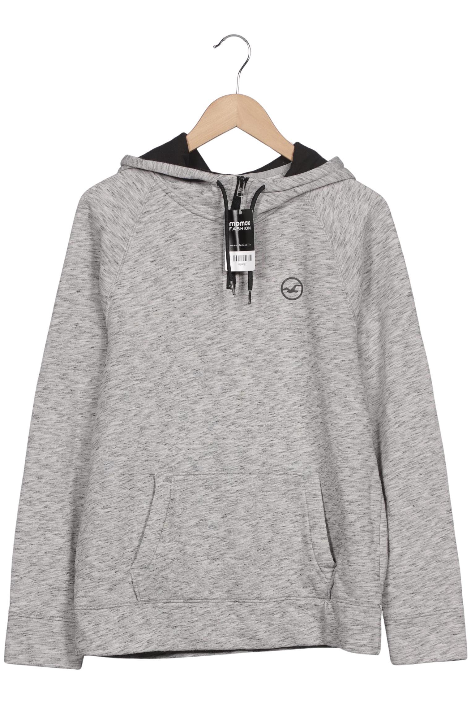 

Hollister Herren Kapuzenpullover, grau, Gr. 52