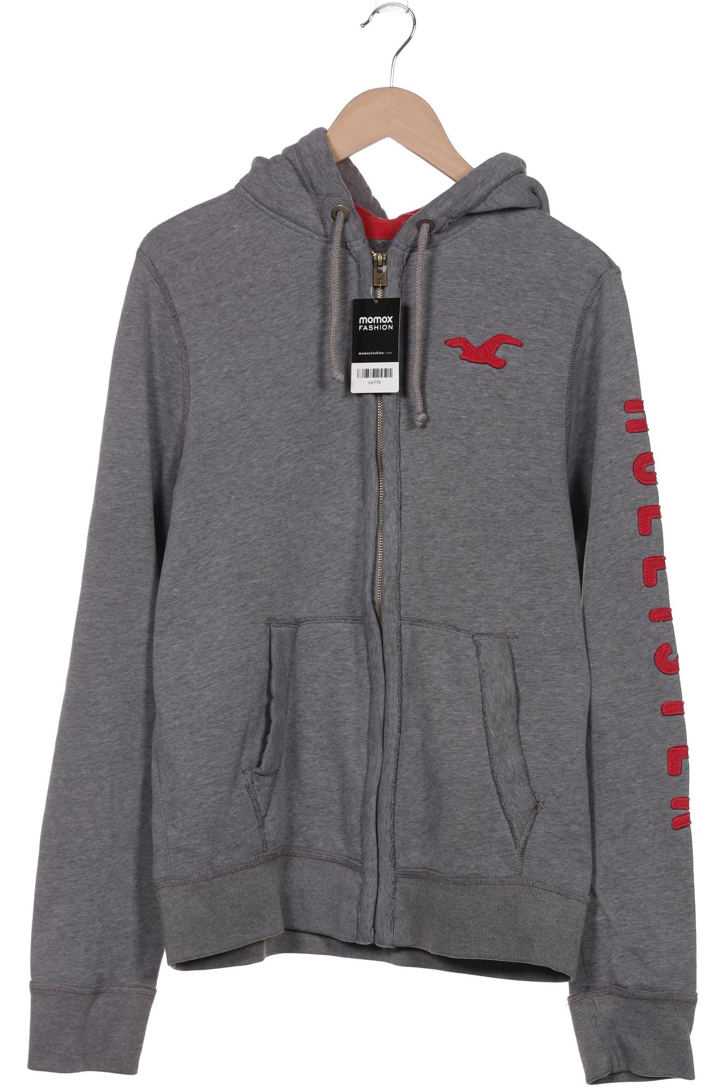 

Hollister Herren Kapuzenpullover, grau, Gr. 54