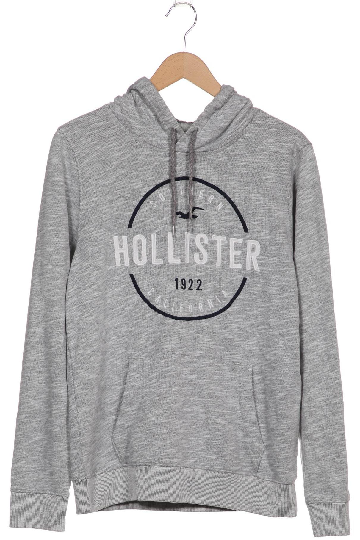 

Hollister Herren Kapuzenpullover, grau, Gr. 48