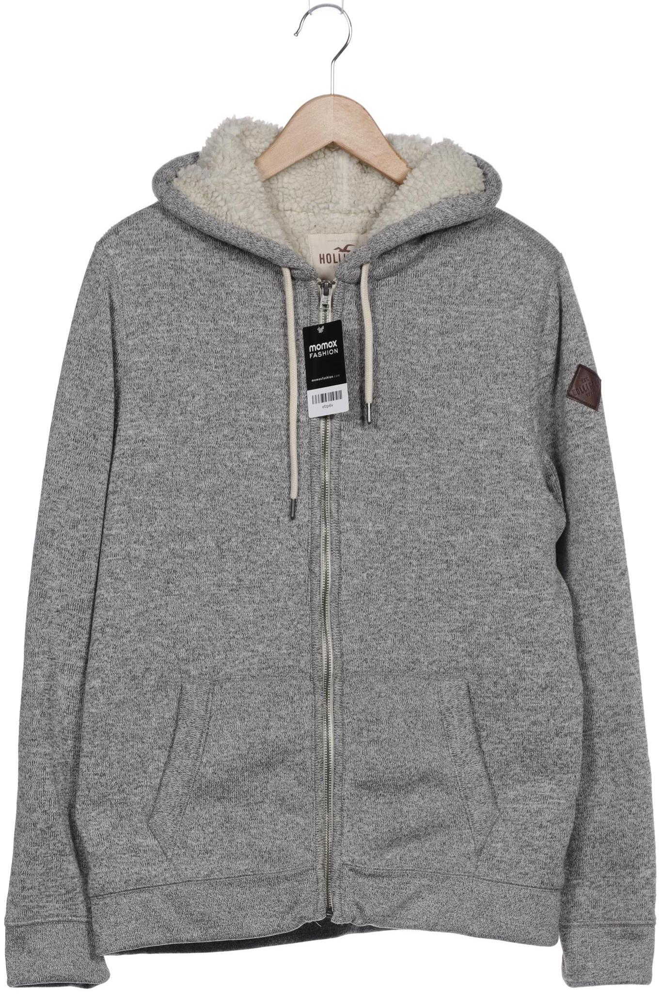 

Hollister Herren Kapuzenpullover, grau, Gr. 52