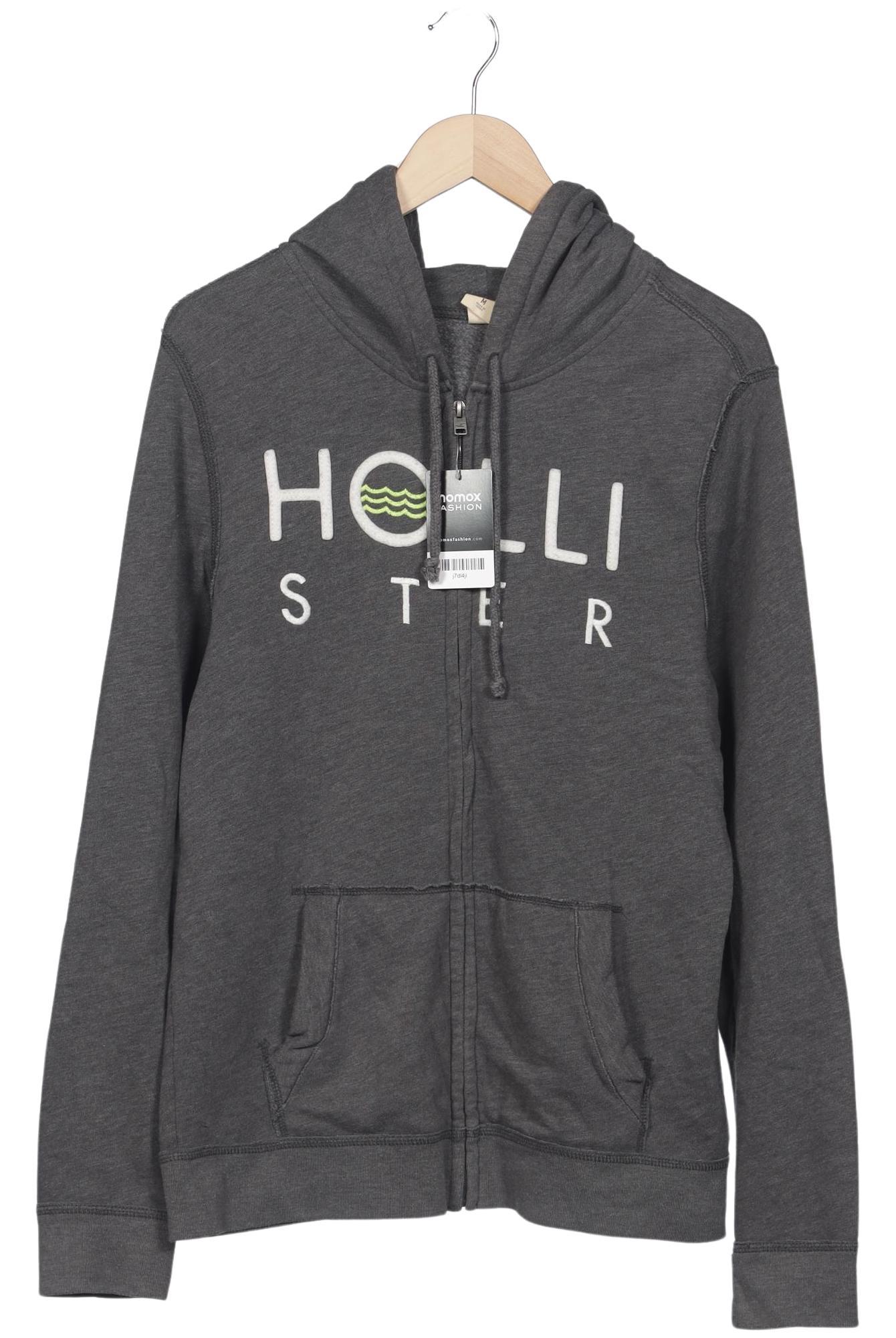 

Hollister Herren Kapuzenpullover, grau, Gr. 48