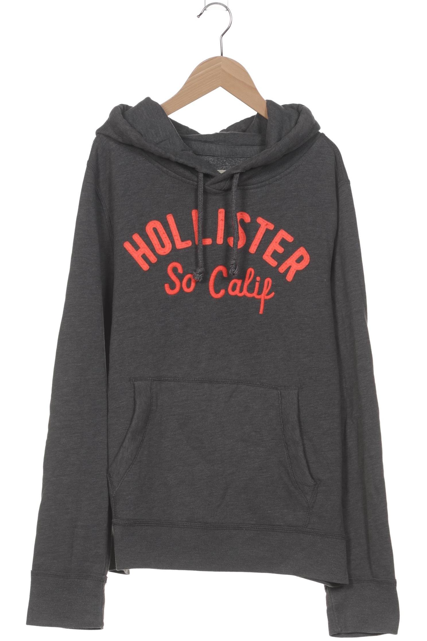 

Hollister Herren Kapuzenpullover, grau, Gr. 54