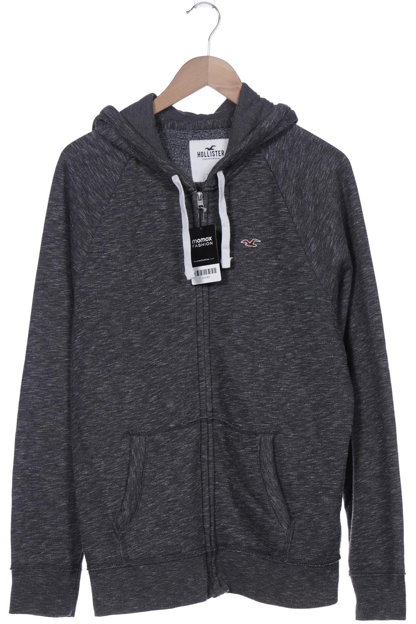 

Hollister Herren Kapuzenpullover, grau, Gr. 52