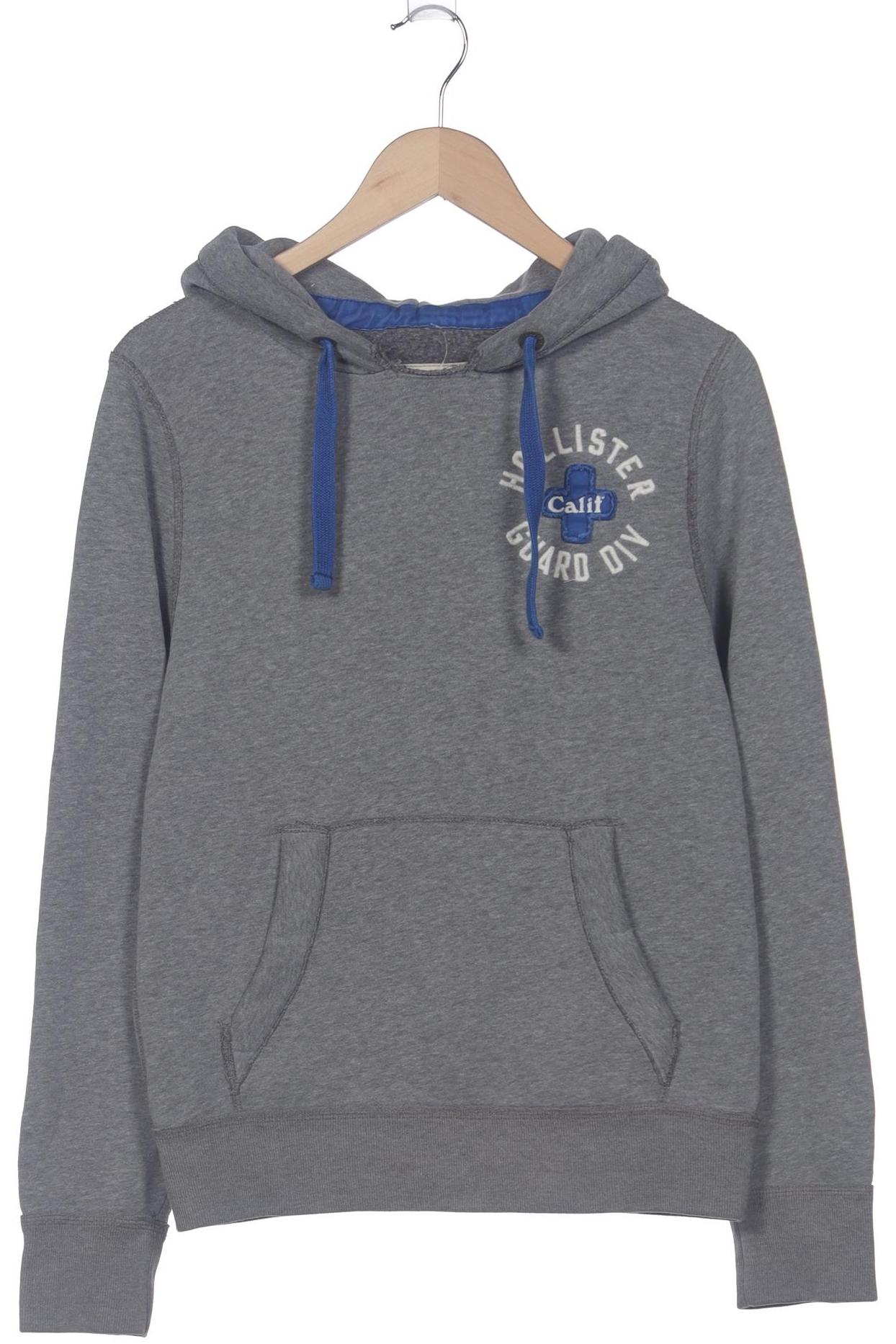 

Hollister Herren Kapuzenpullover, grau, Gr. 46