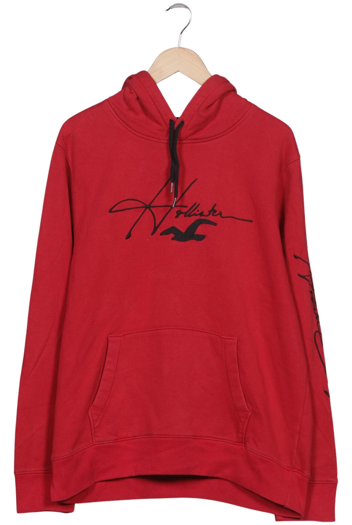 

Hollister Herren Kapuzenpullover, rot, Gr. 54