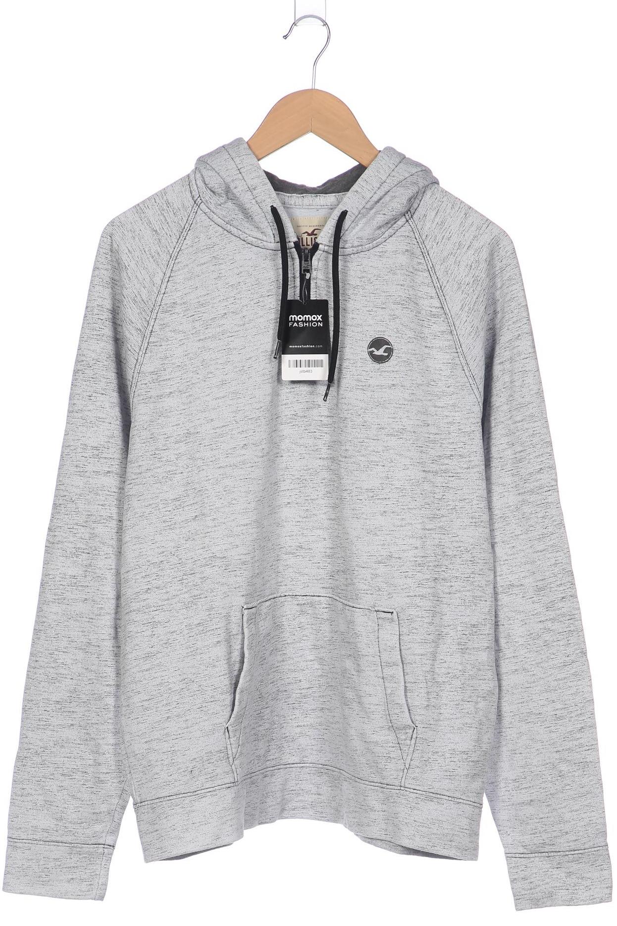 

Hollister Herren Kapuzenpullover, grau, Gr. 54