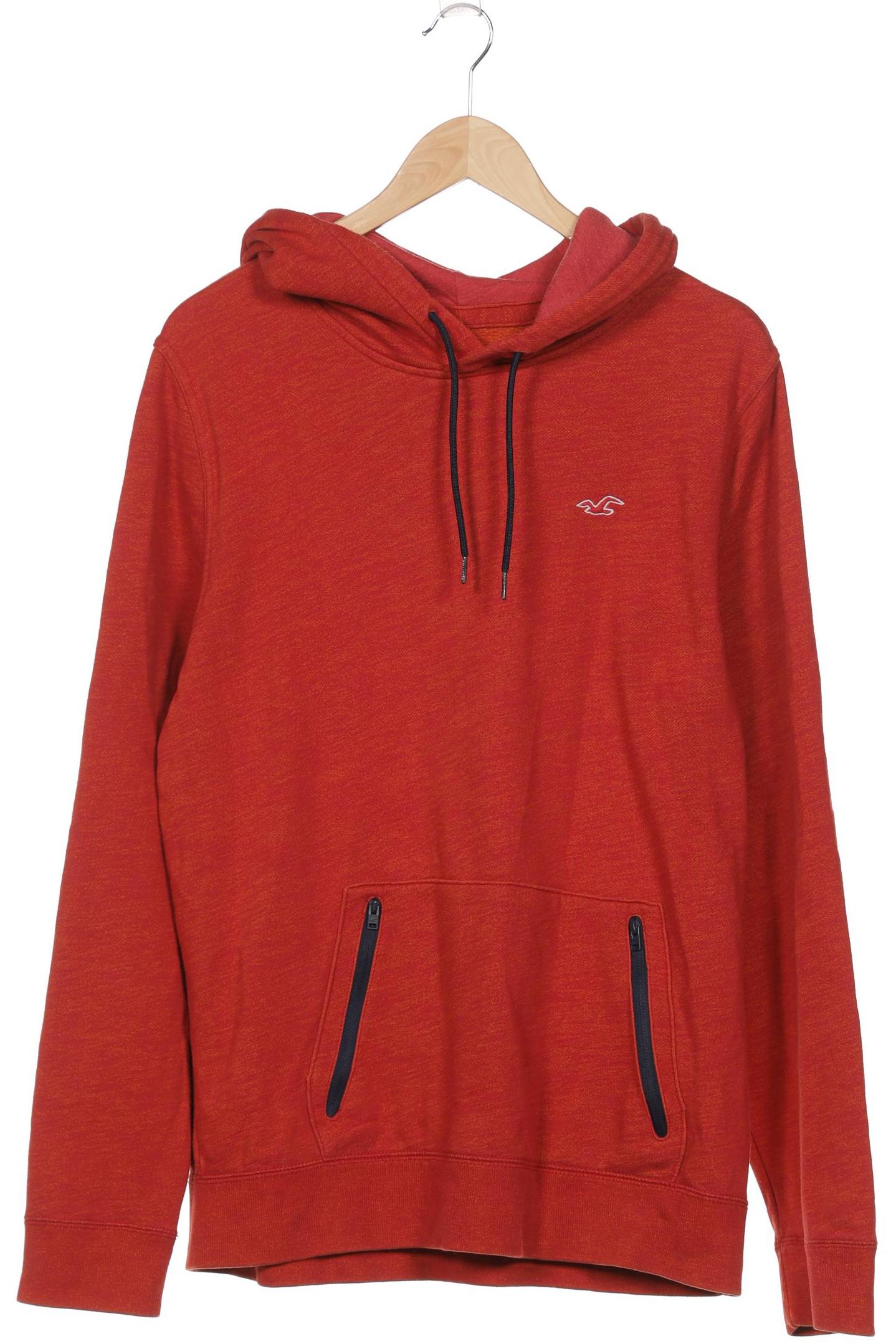 

Hollister Herren Kapuzenpullover, rot, Gr. 54