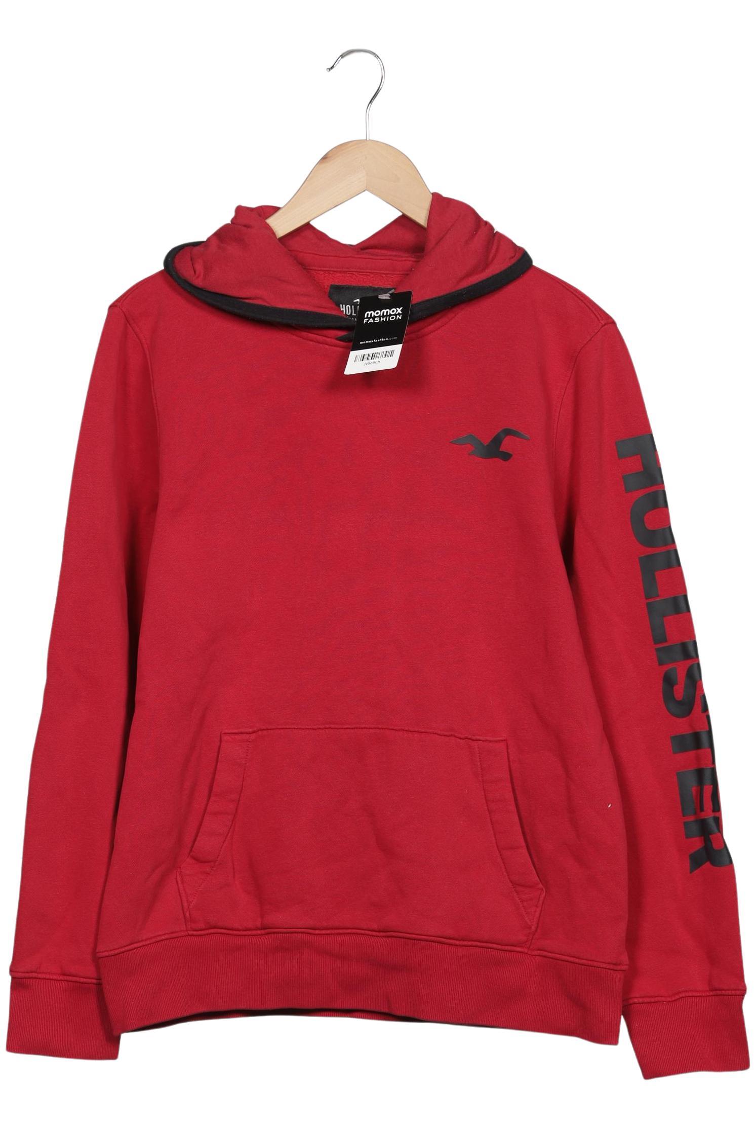 

Hollister Herren Kapuzenpullover, bordeaux, Gr. 52