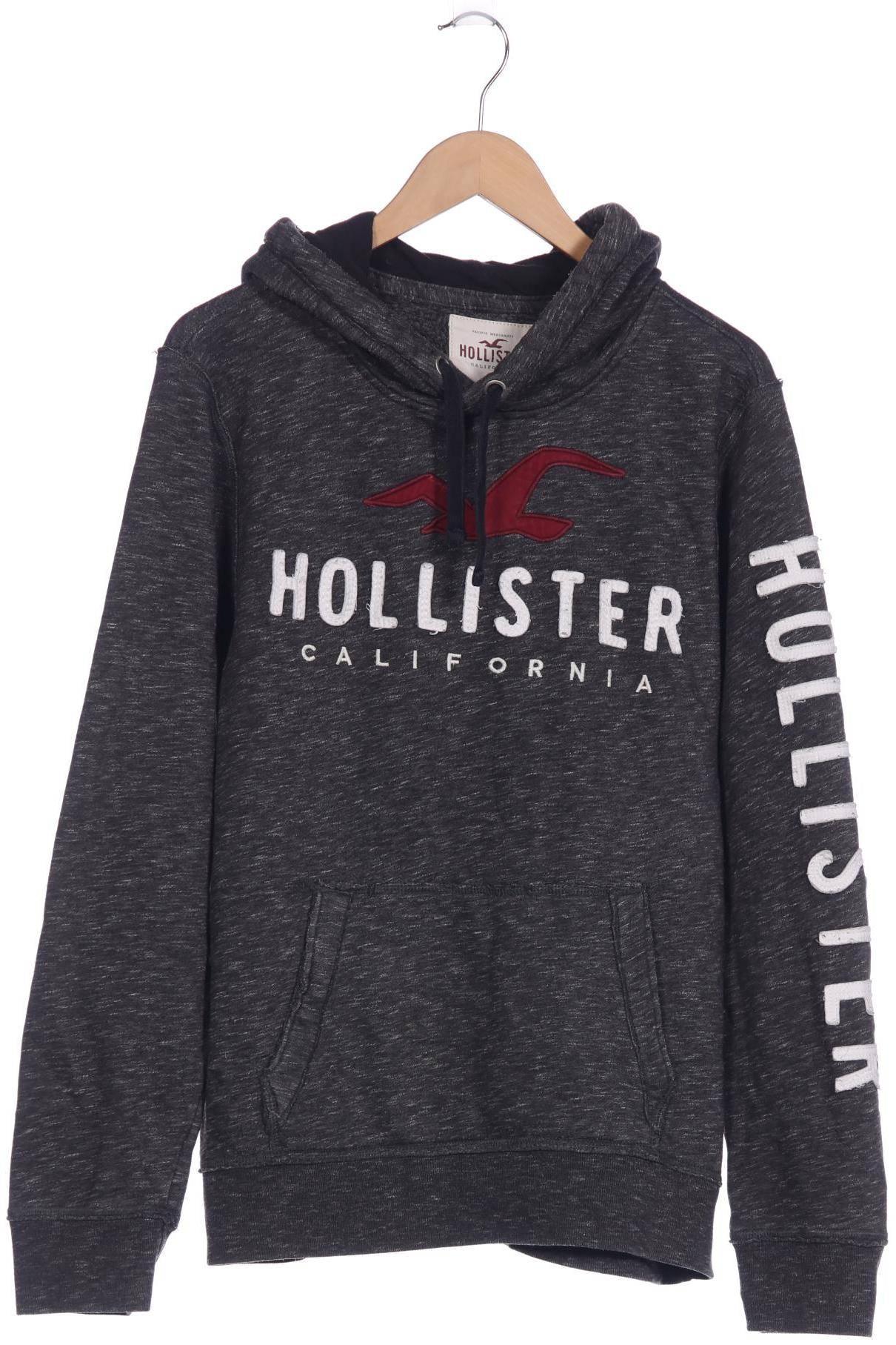 

Hollister Herren Kapuzenpullover, grau, Gr. 52