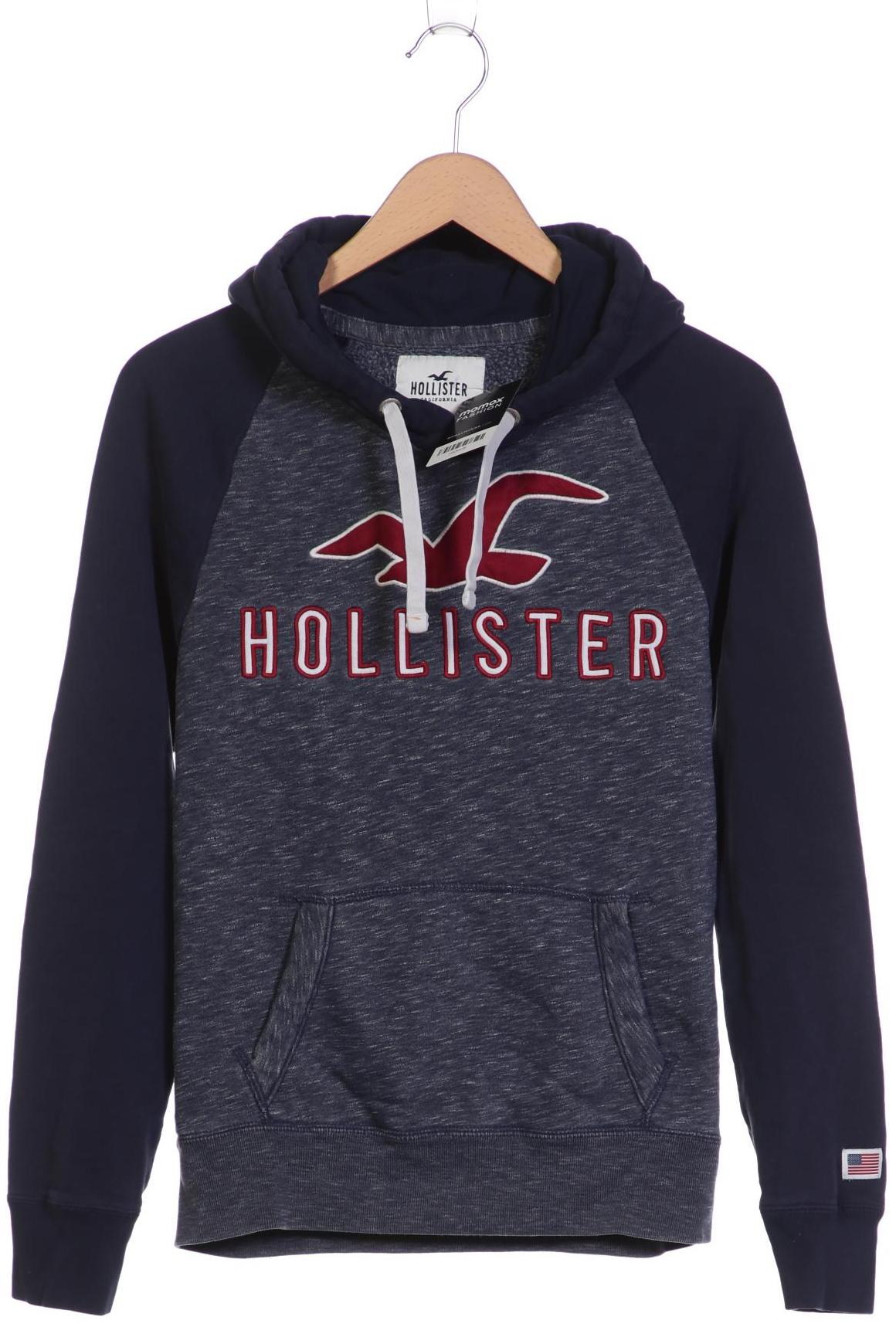 

Hollister Herren Kapuzenpullover, marineblau, Gr. 46