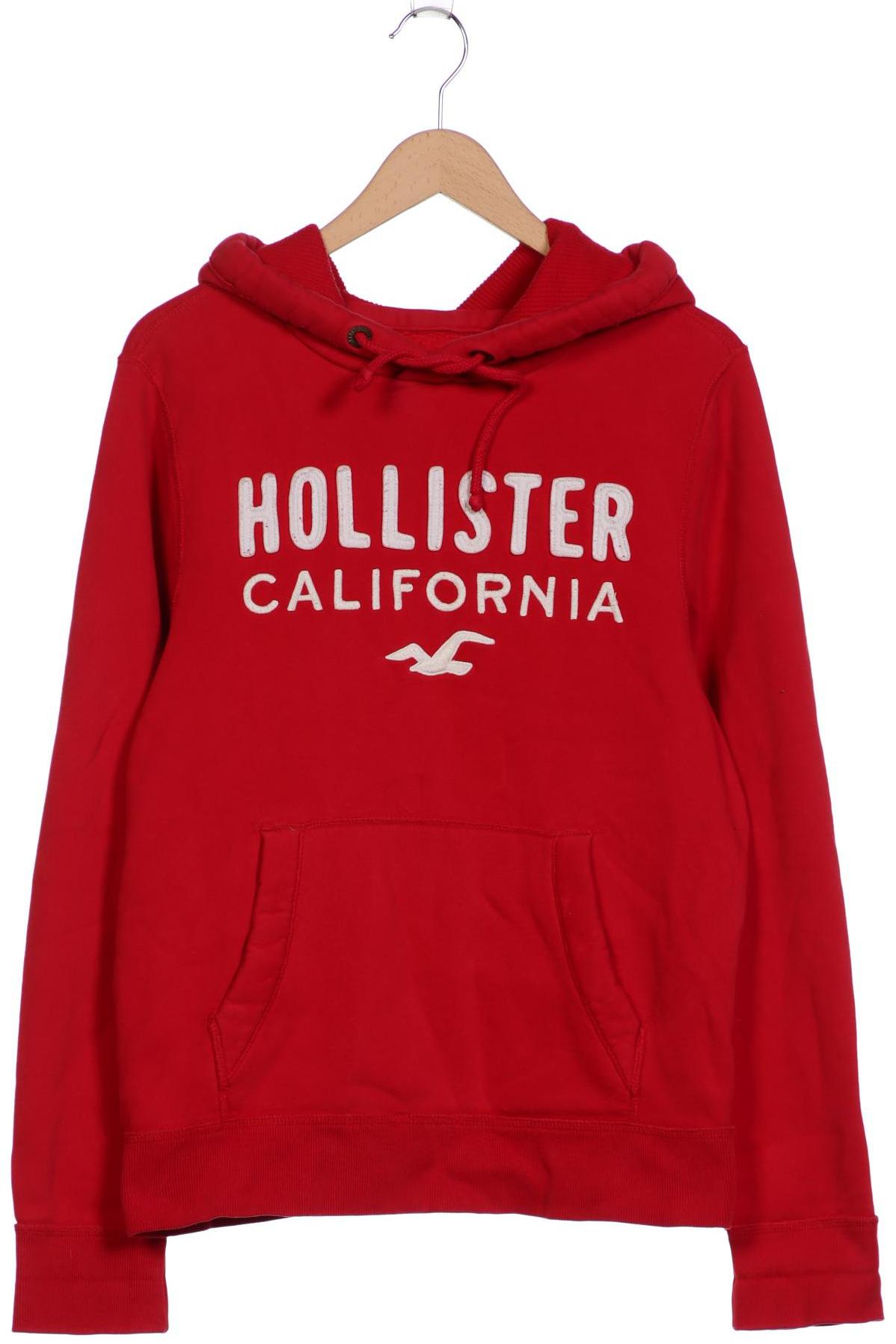 

Hollister Herren Kapuzenpullover, rot, Gr. 52