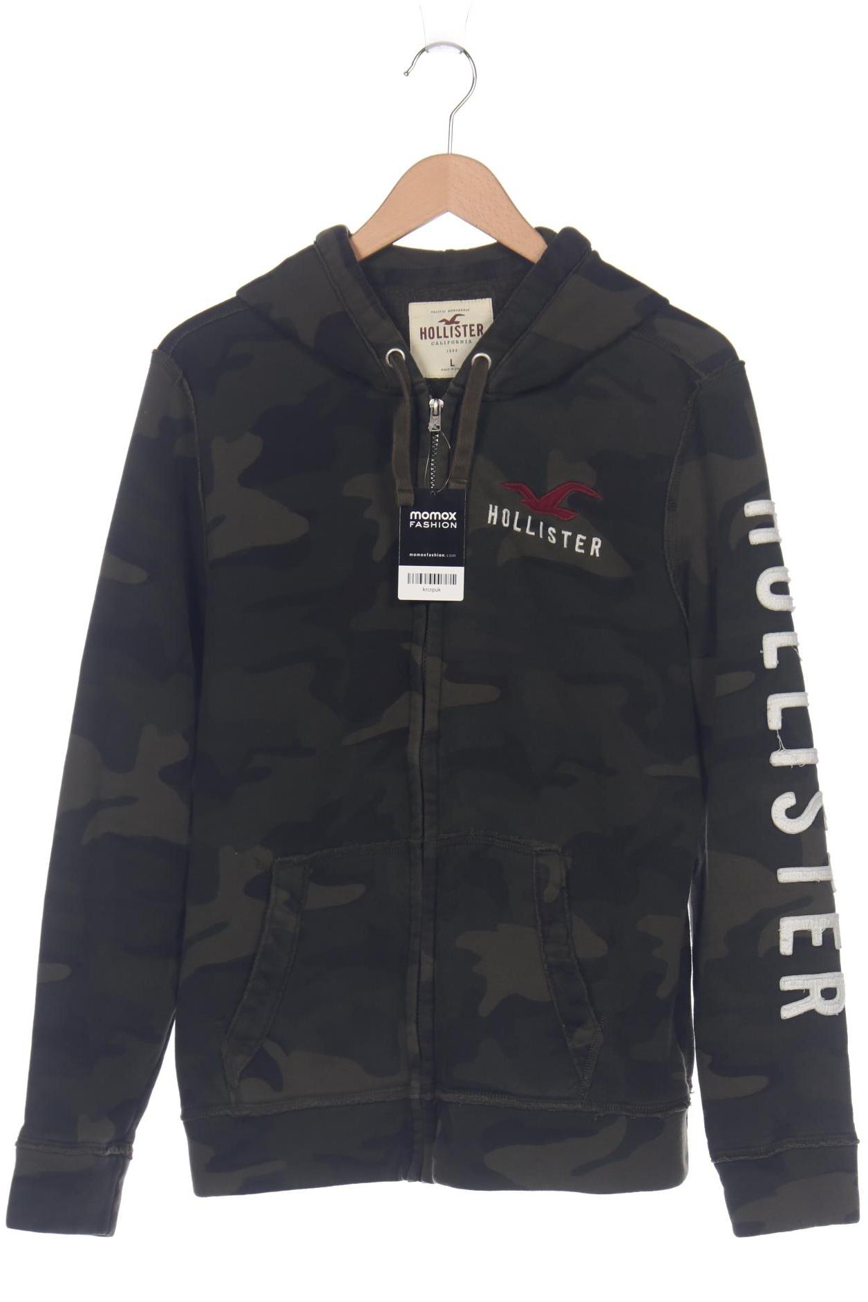 

Hollister Herren Kapuzenpullover, grün, Gr. 52