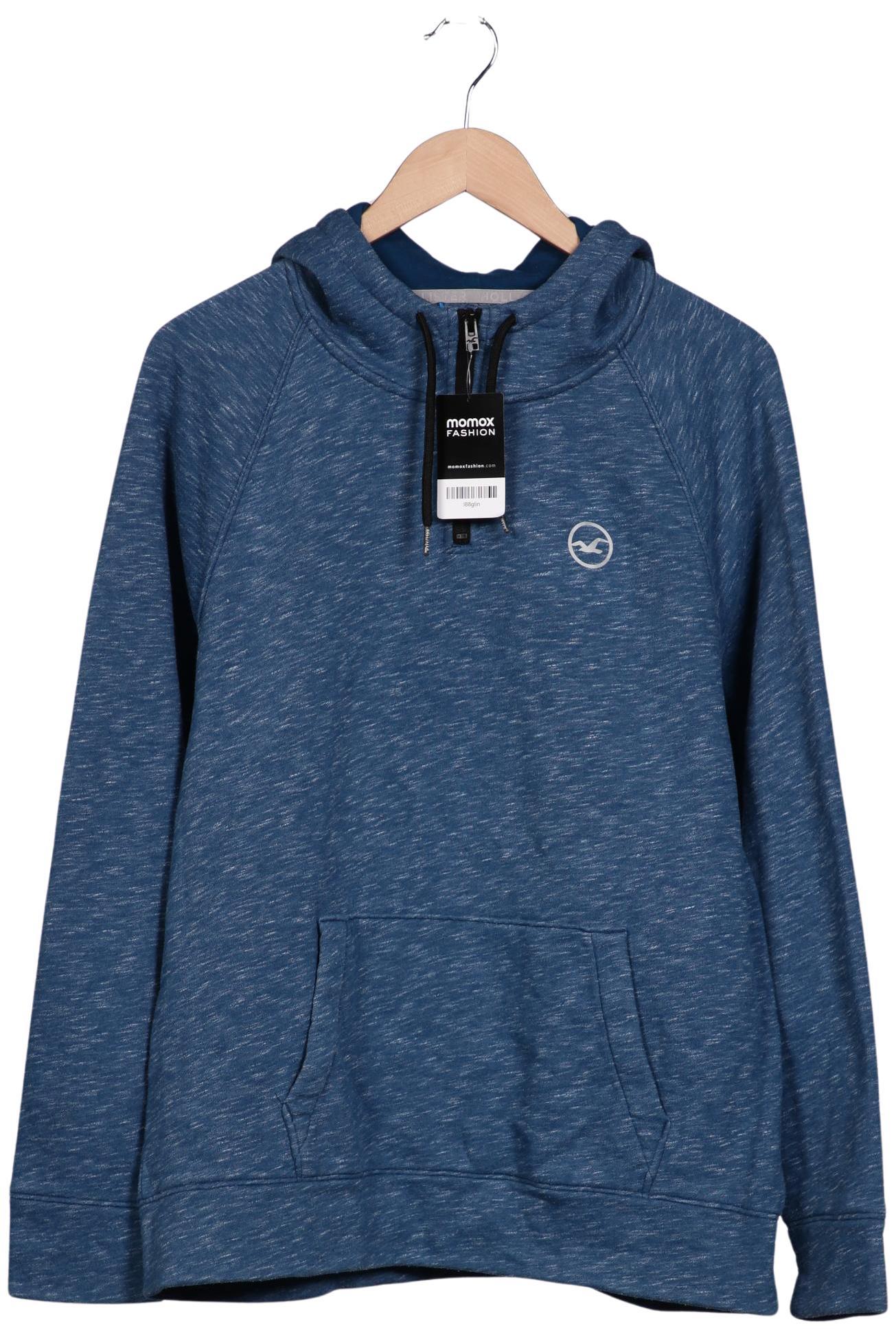 

Hollister Herren Kapuzenpullover, blau, Gr. 52