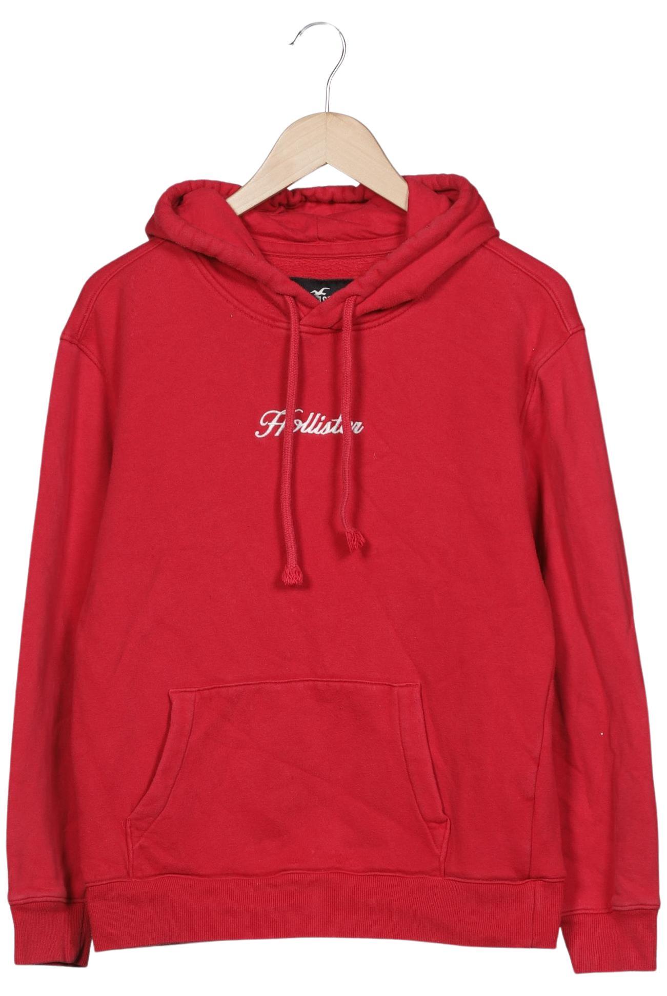 

Hollister Herren Kapuzenpullover, rot, Gr. 44
