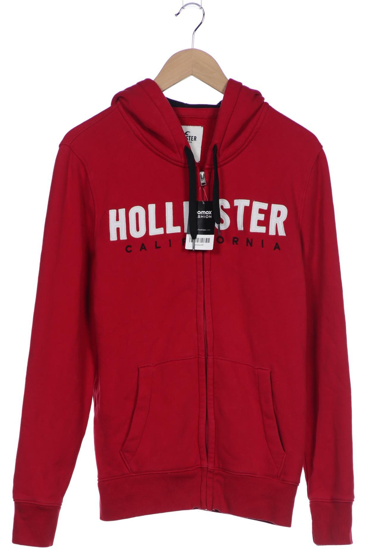 

Hollister Herren Kapuzenpullover, rot, Gr. 48
