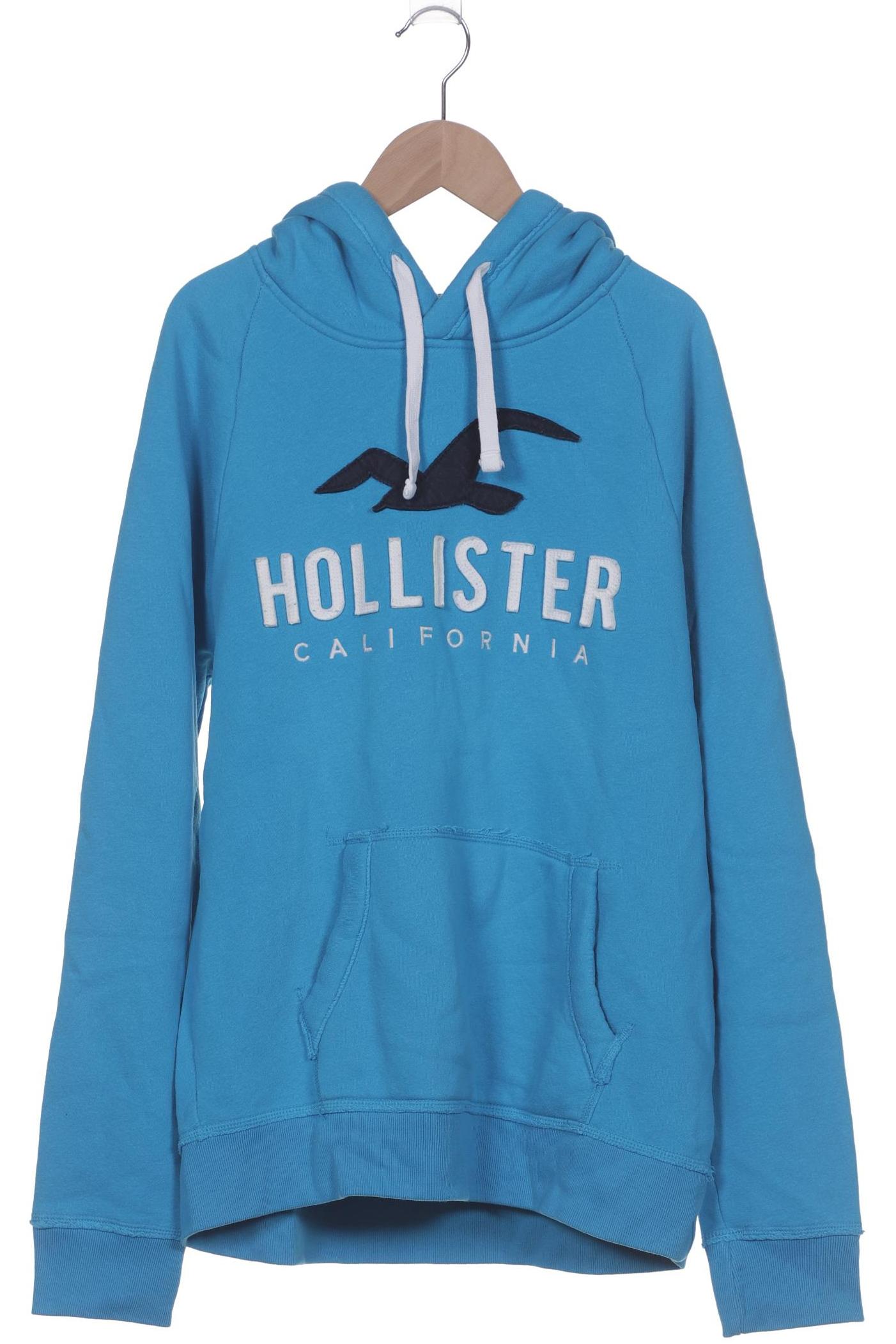 

Hollister Herren Kapuzenpullover, blau, Gr. 48