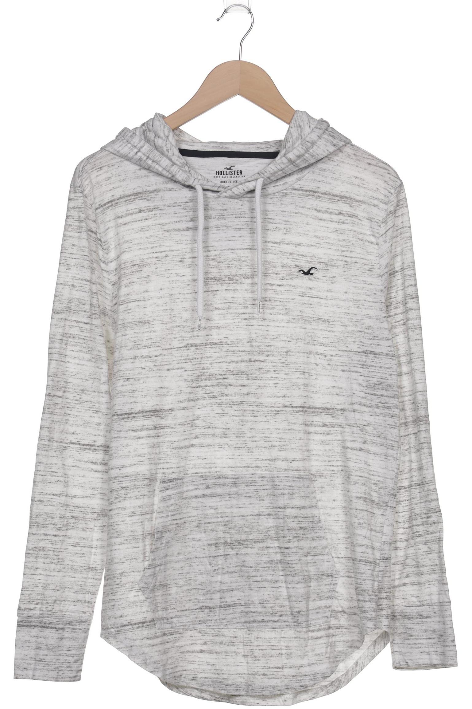 

Hollister Herren Kapuzenpullover, weiß, Gr. 48