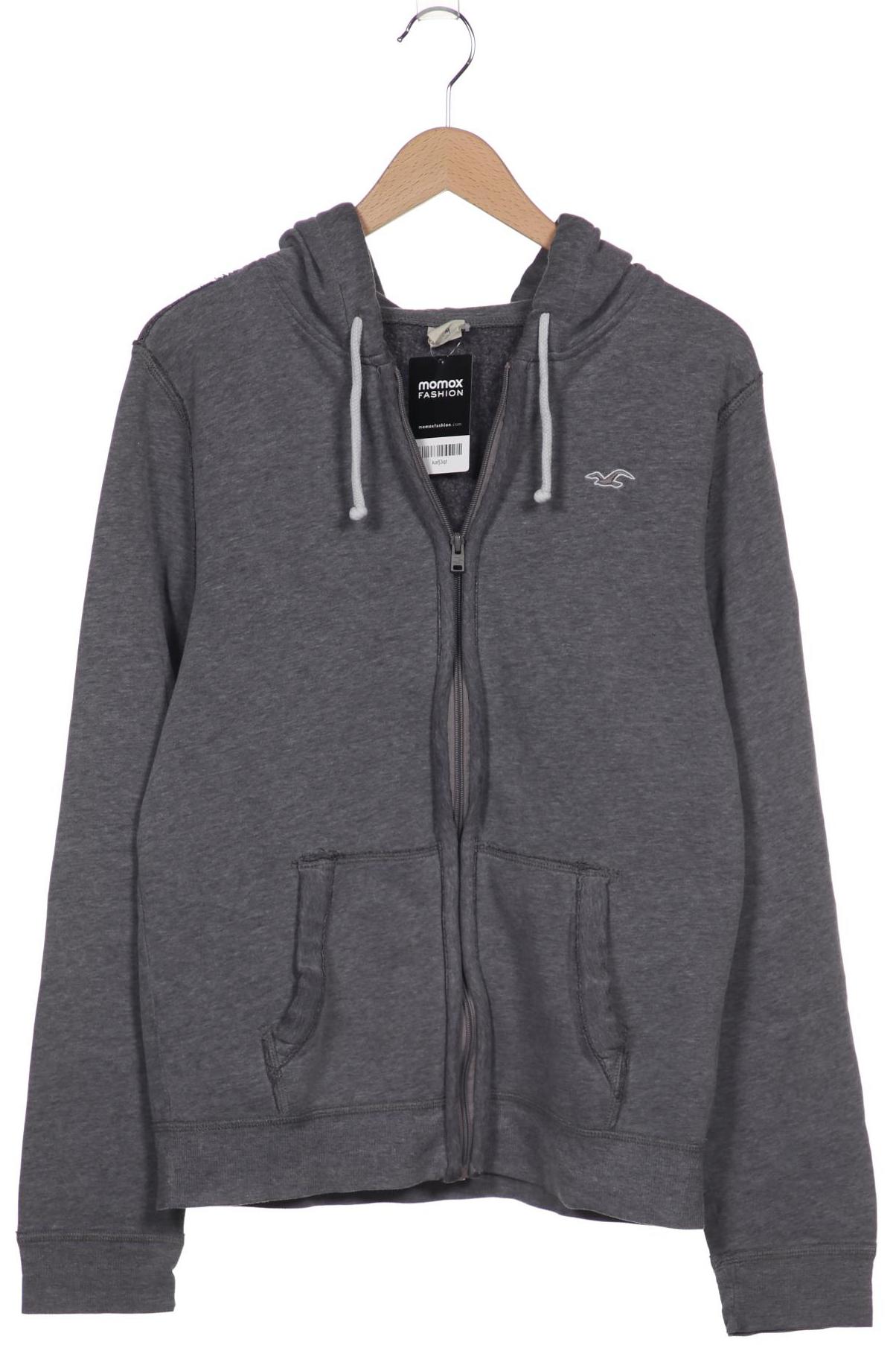 

Hollister Herren Kapuzenpullover, grau, Gr. 48