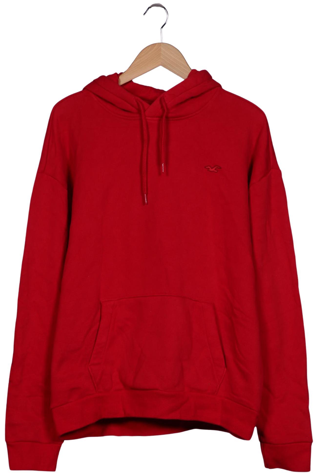 

Hollister Herren Kapuzenpullover, rot, Gr. 54